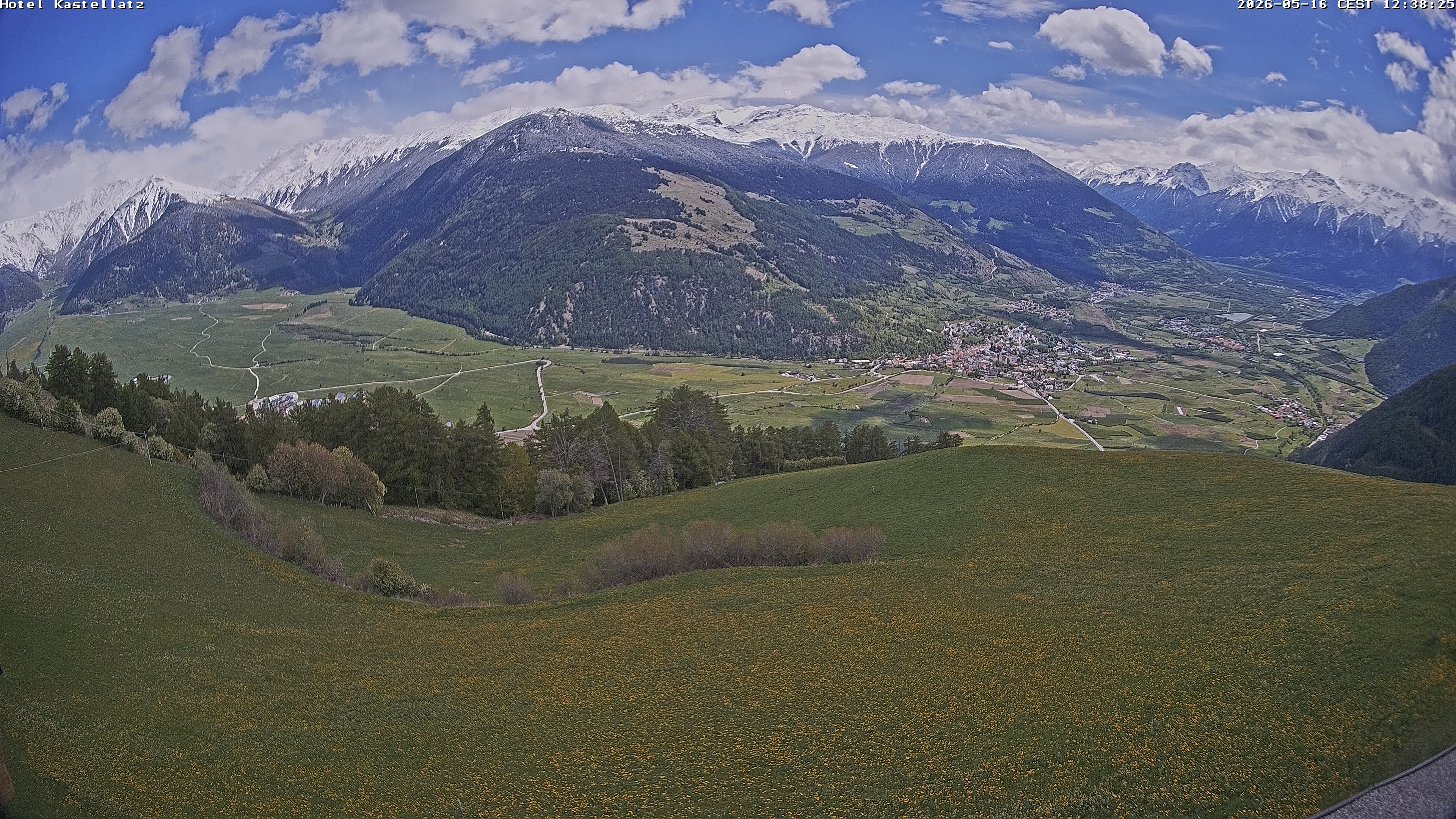 Archived image Webcam Panoramic View Kastellatz - Mals