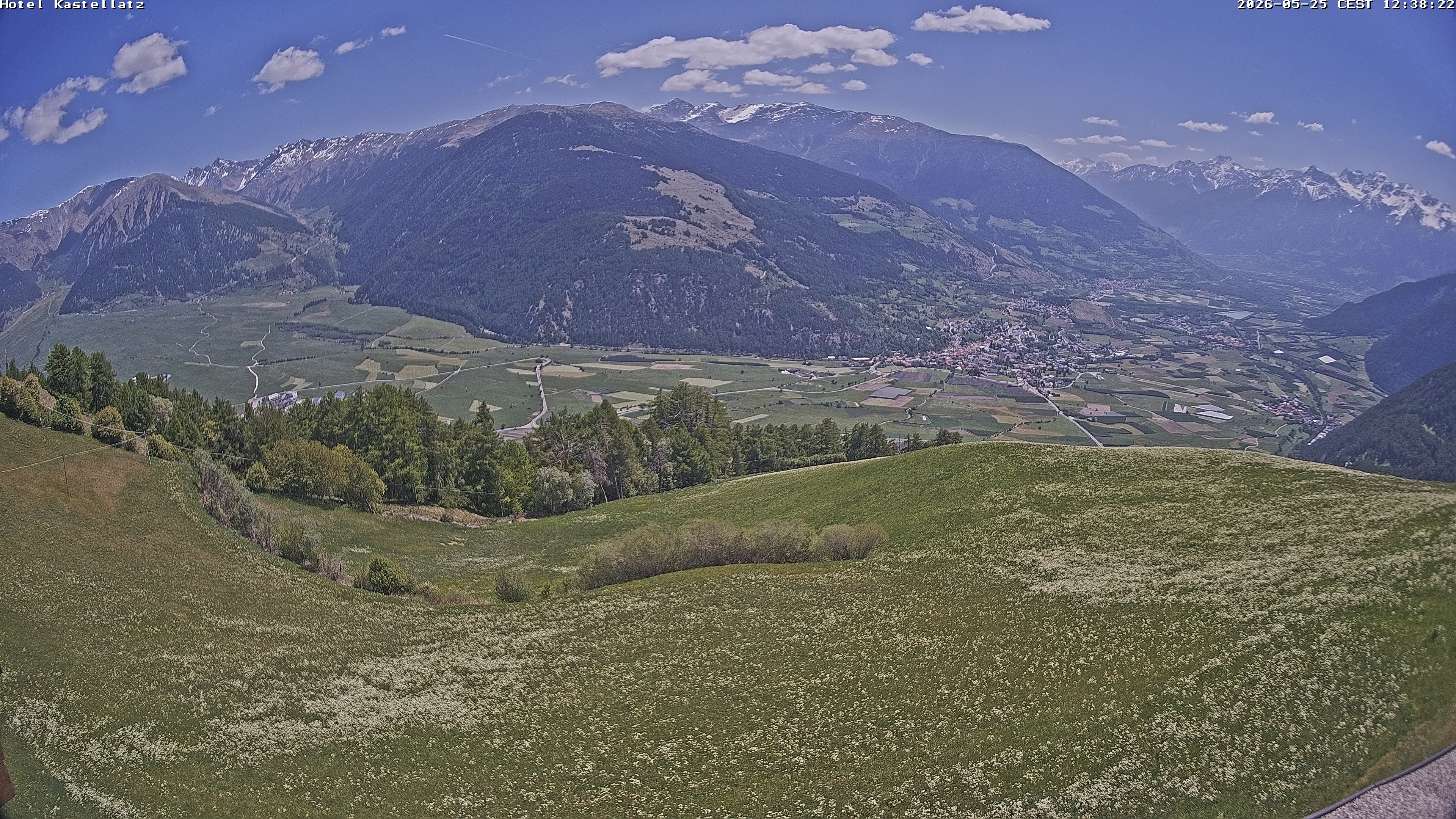 Archived image Webcam Panoramic View Kastellatz - Mals