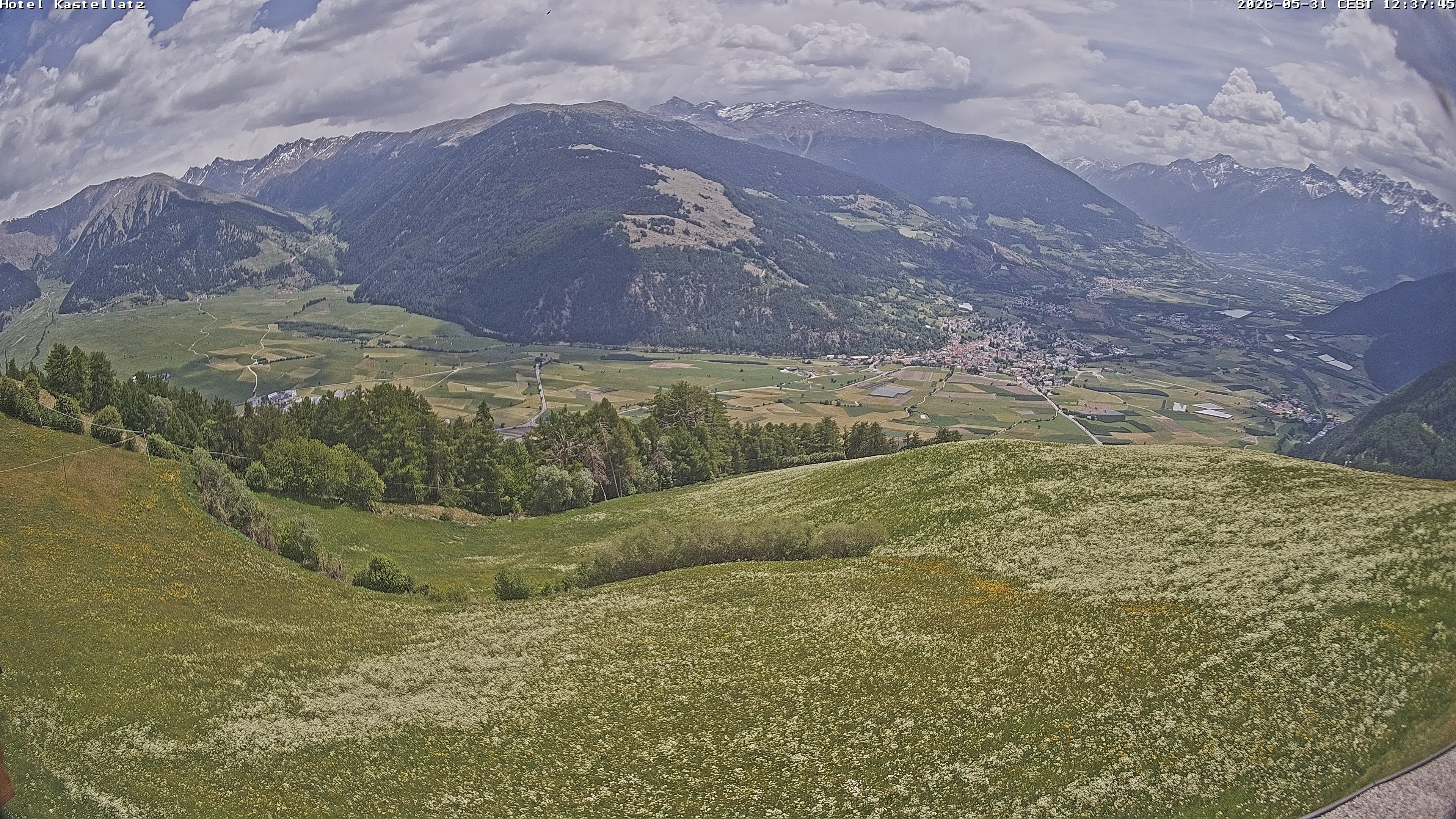 Archived image Webcam Panoramic View Kastellatz - Mals