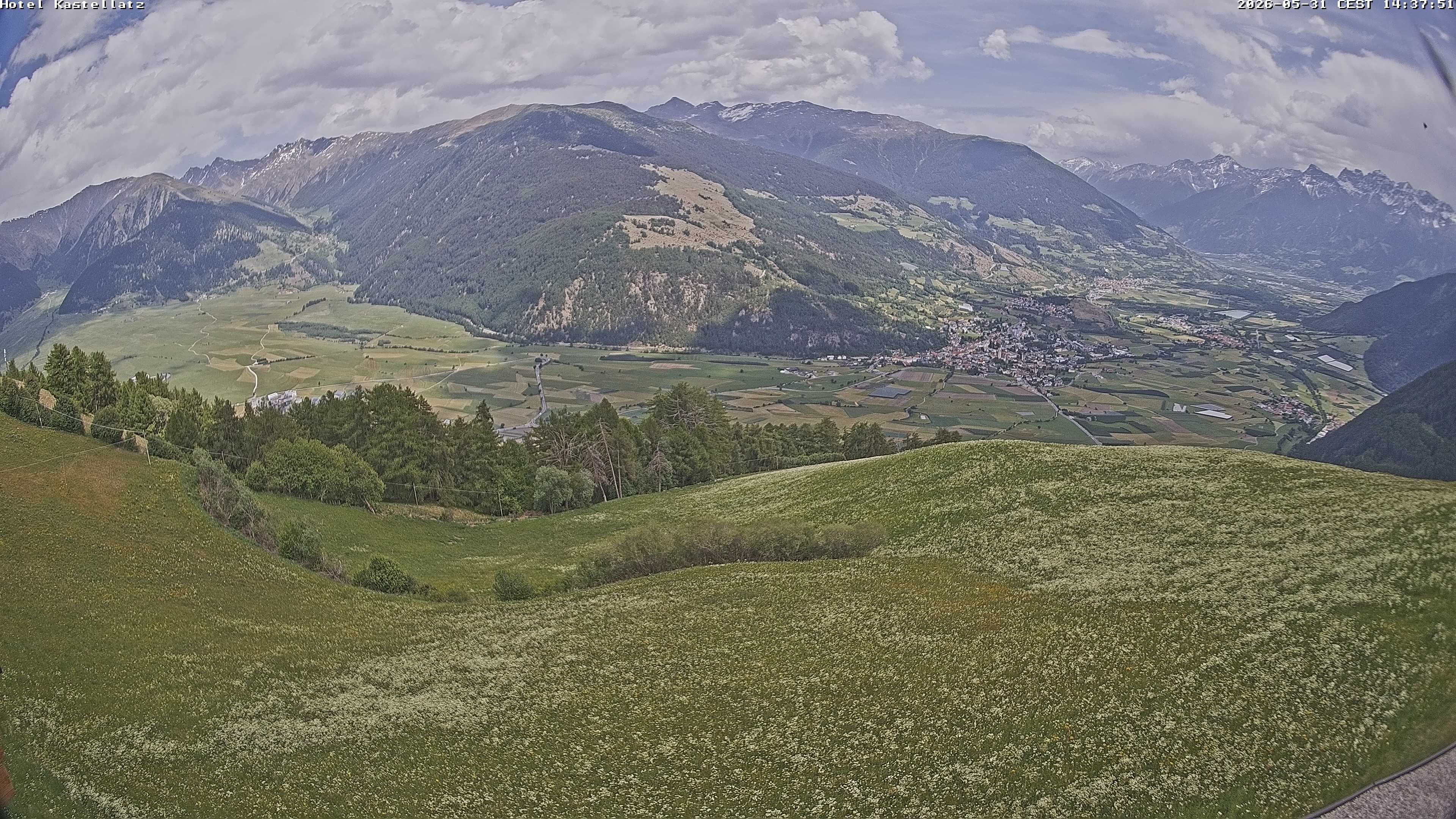 Archived image Webcam Panoramic View Kastellatz - Mals