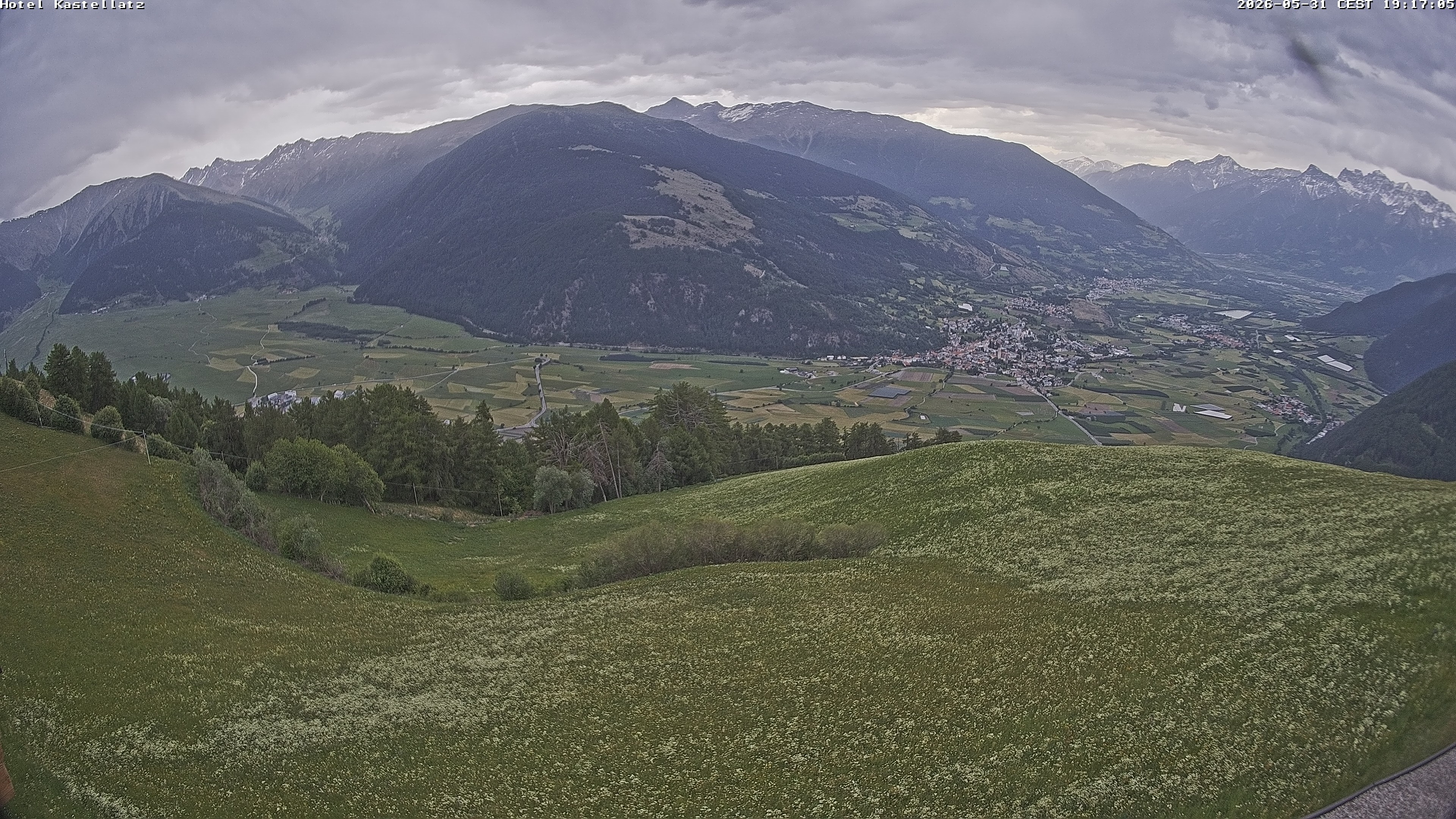 Archived image Webcam Panoramic View Kastellatz - Mals