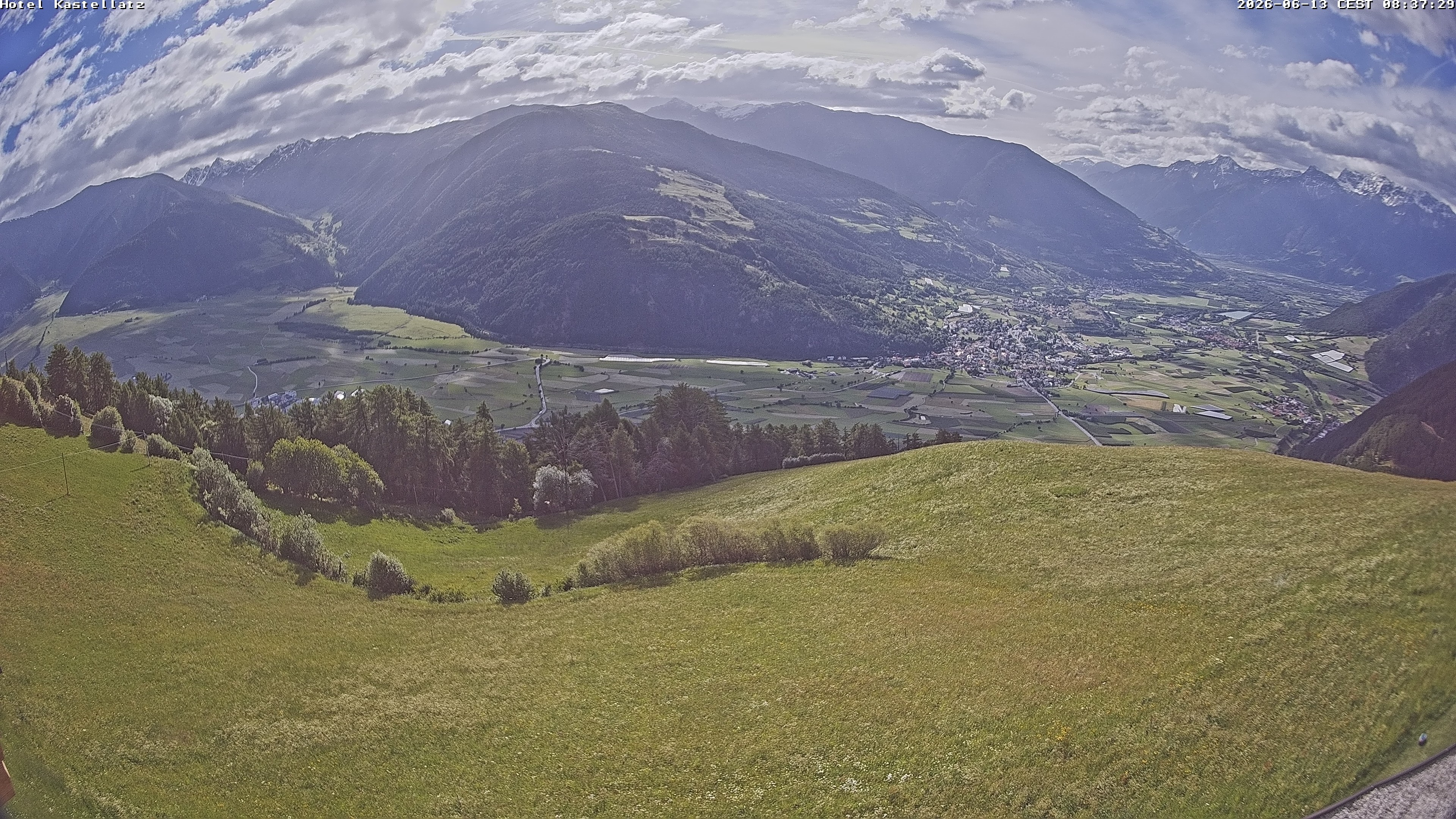 Archived image Webcam Panoramic View Kastellatz - Mals