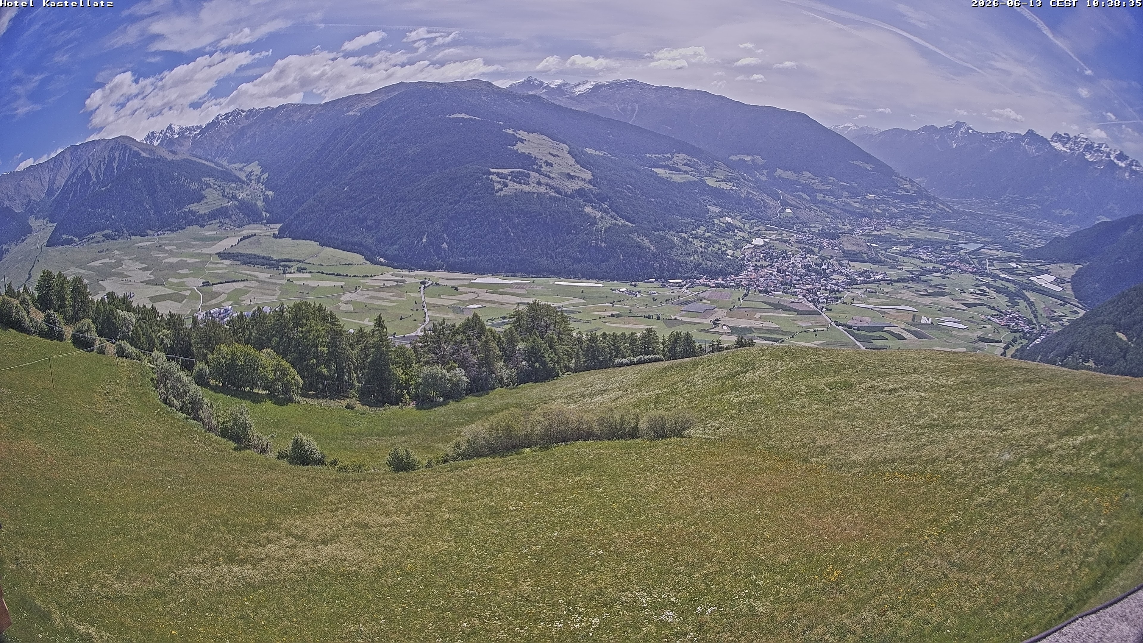 Archived image Webcam Panoramic View Kastellatz - Mals