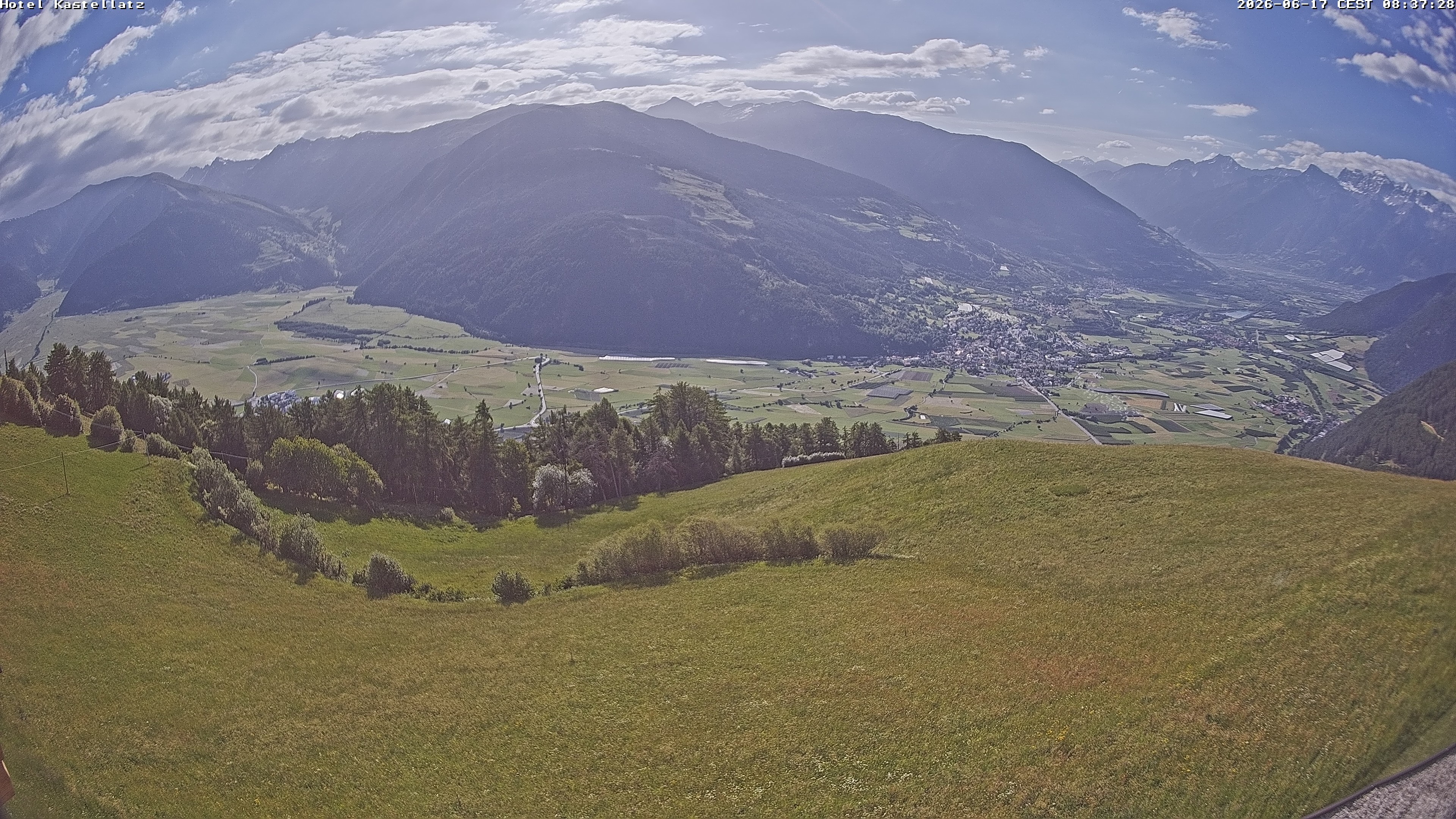 Archived image Webcam Panoramic View Kastellatz - Mals