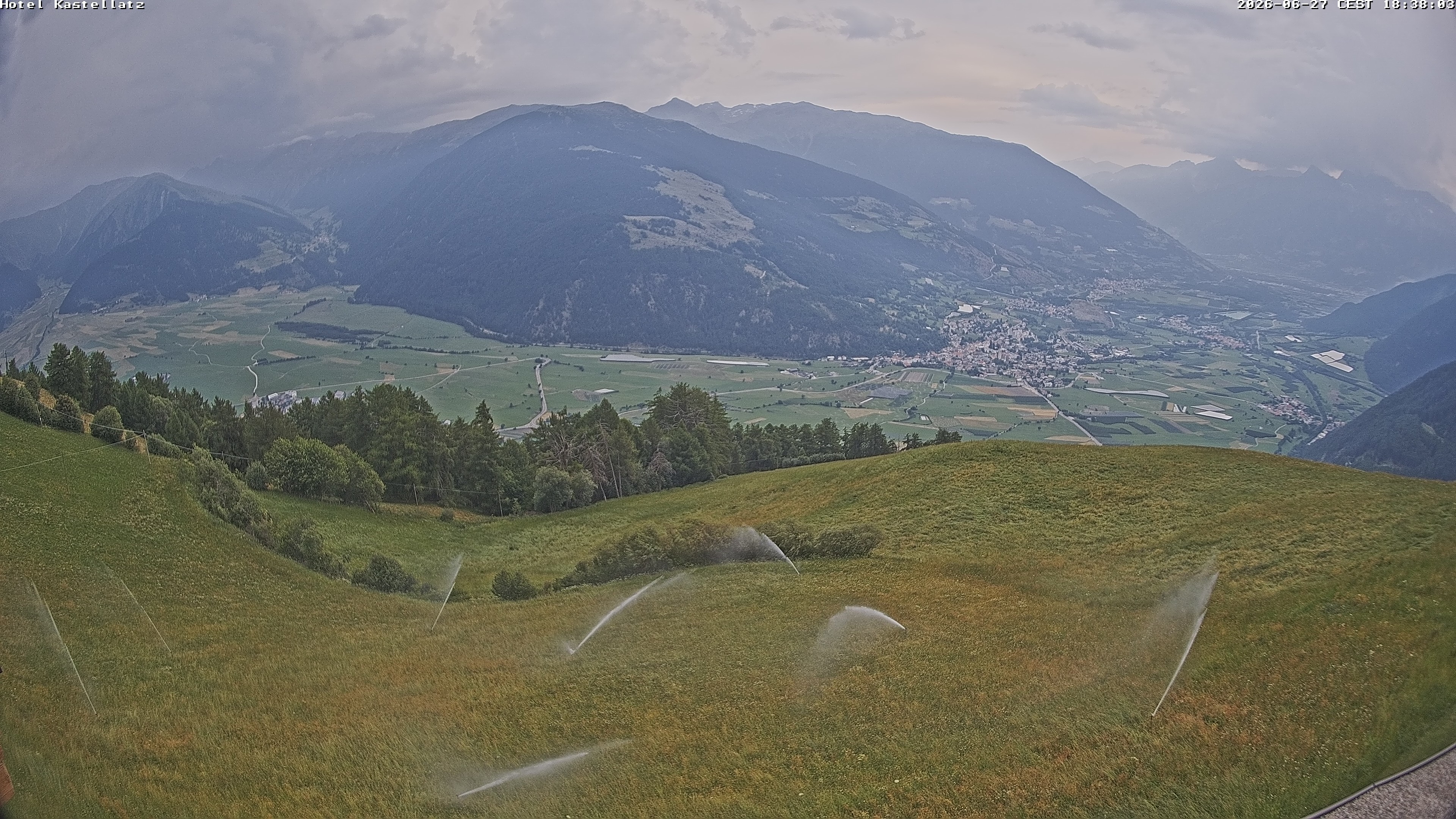 Archived image Webcam Panoramic View Kastellatz - Mals