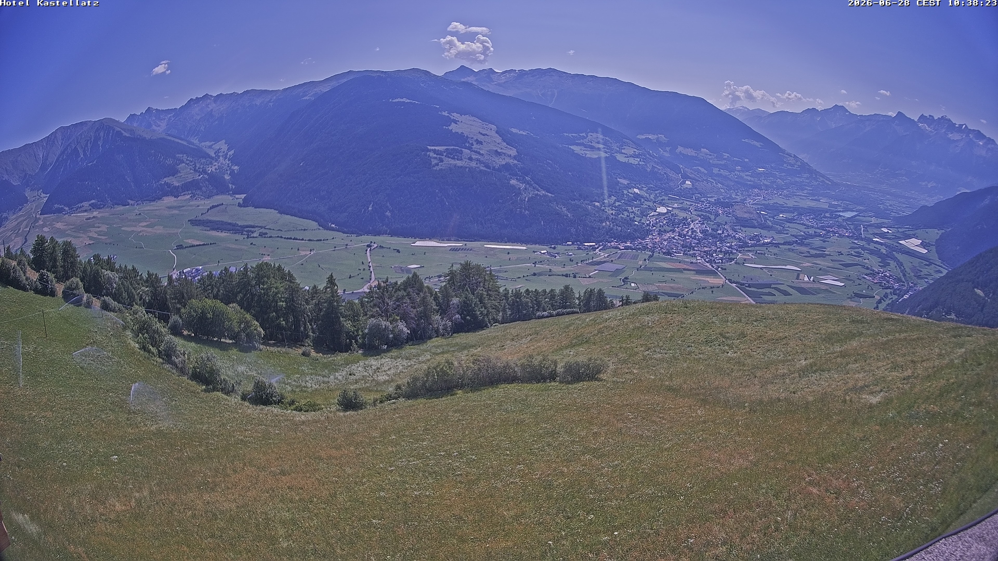 Archived image Webcam Panoramic View Kastellatz - Mals