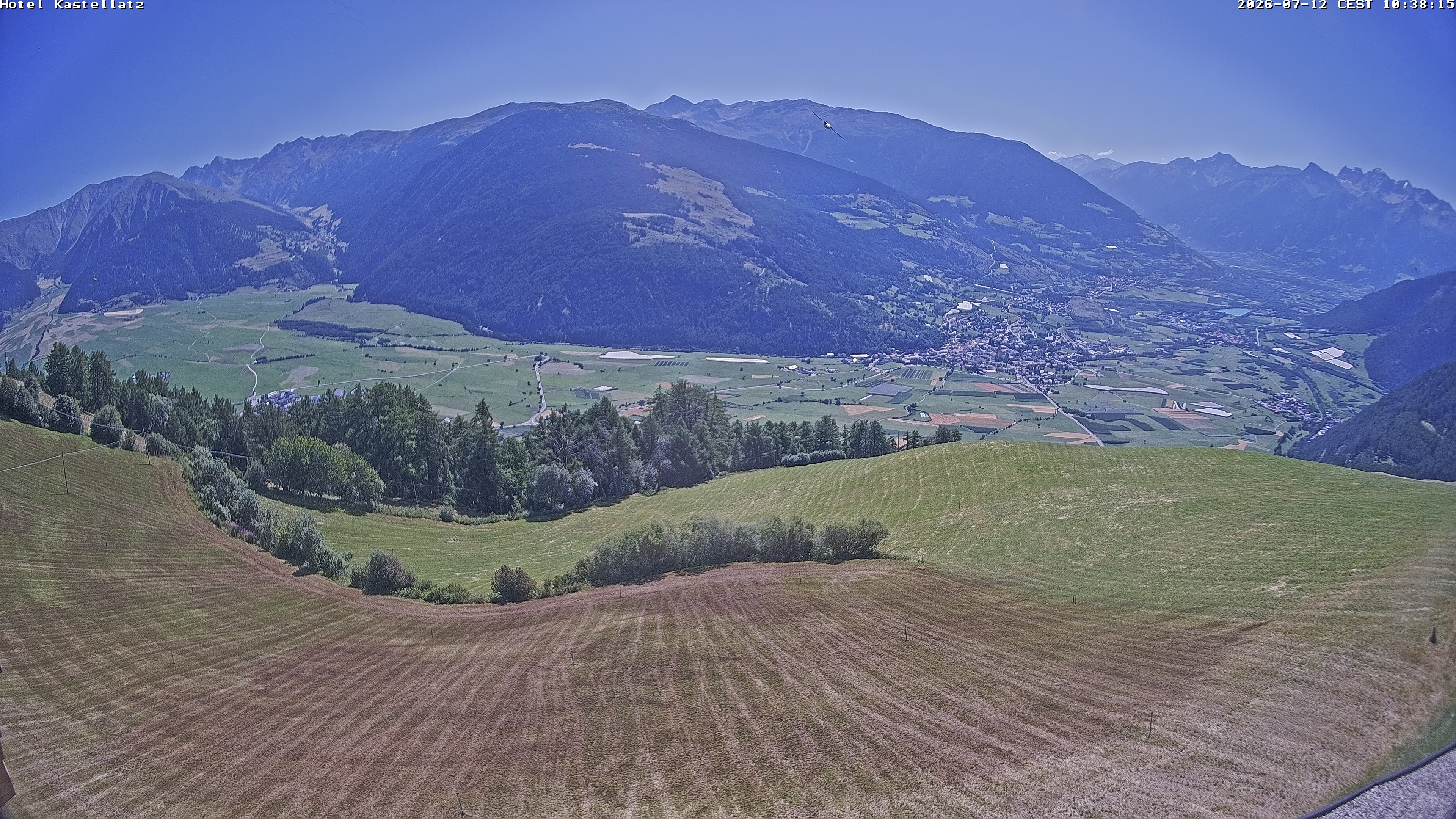 Archived image Webcam Panoramic View Kastellatz - Mals