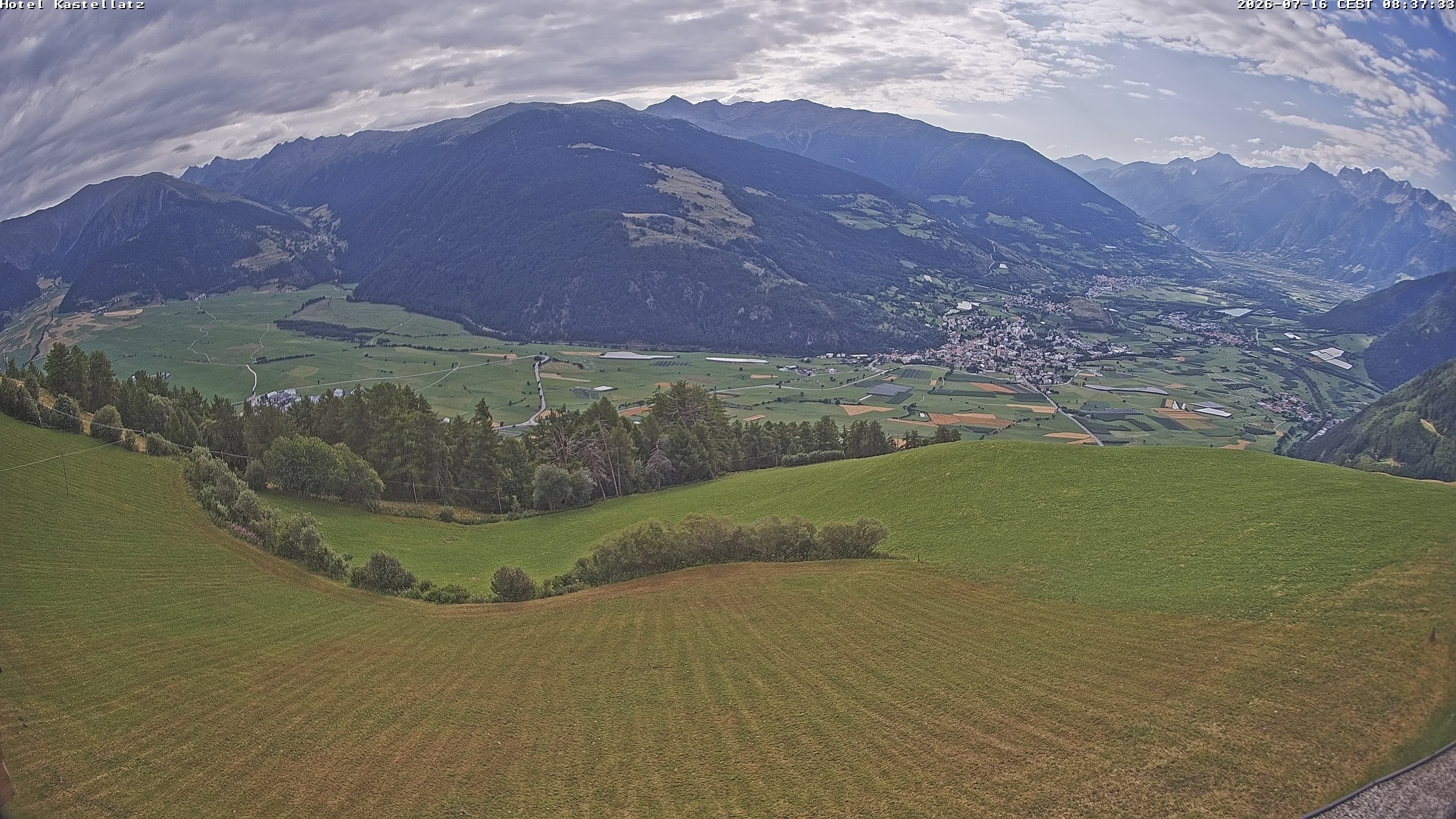 Archived image Webcam Panoramic View Kastellatz - Mals