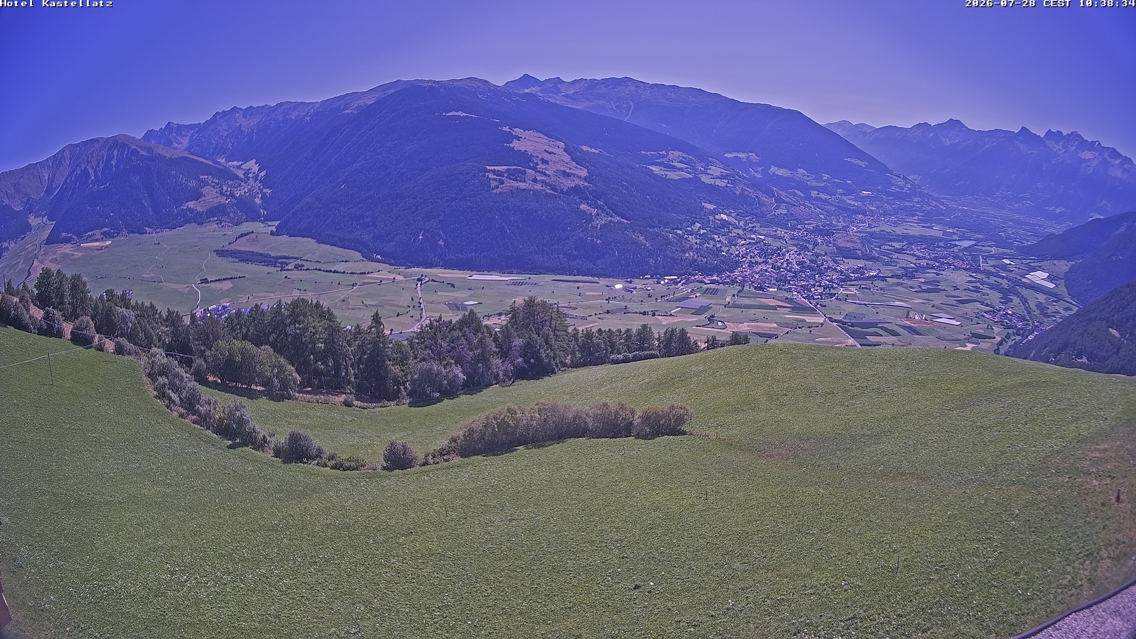Archived image Webcam Panoramic View Kastellatz - Mals