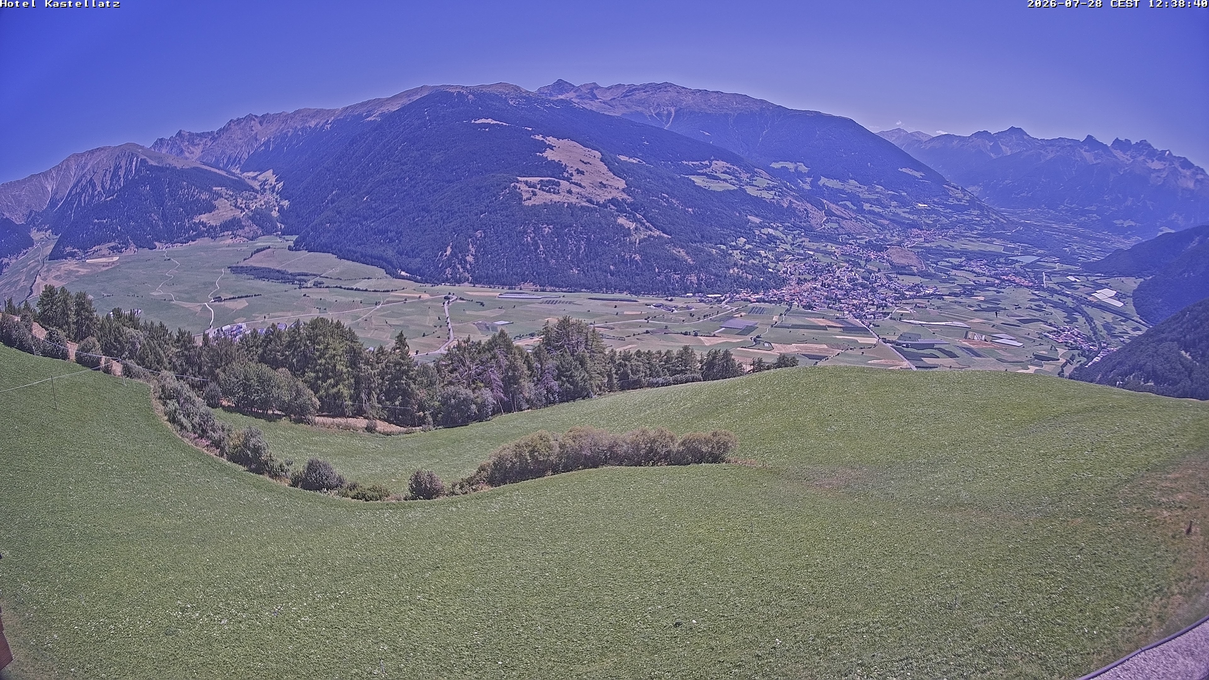 Archived image Webcam Panoramic View Kastellatz - Mals