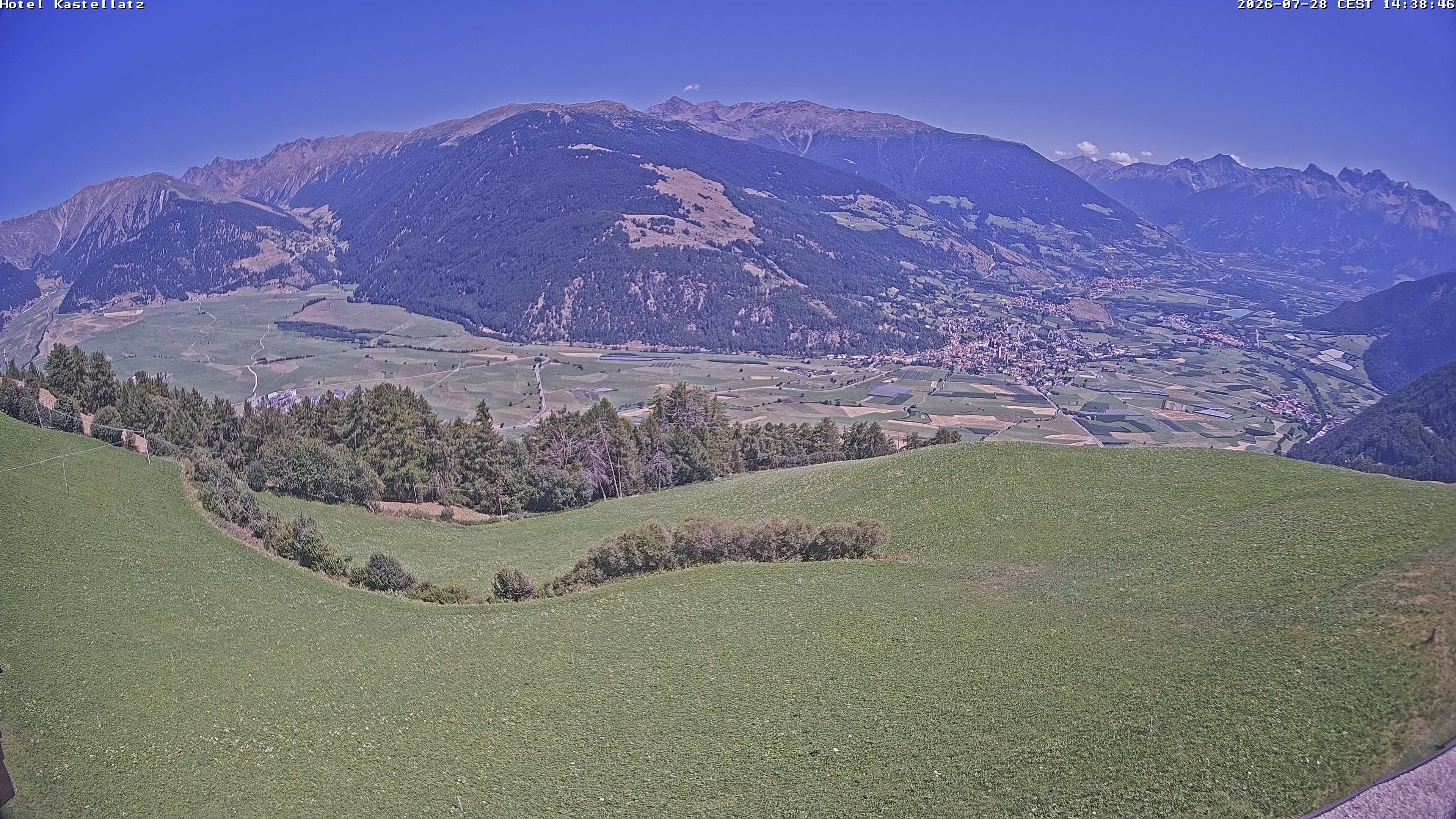 Archived image Webcam Panoramic View Kastellatz - Mals