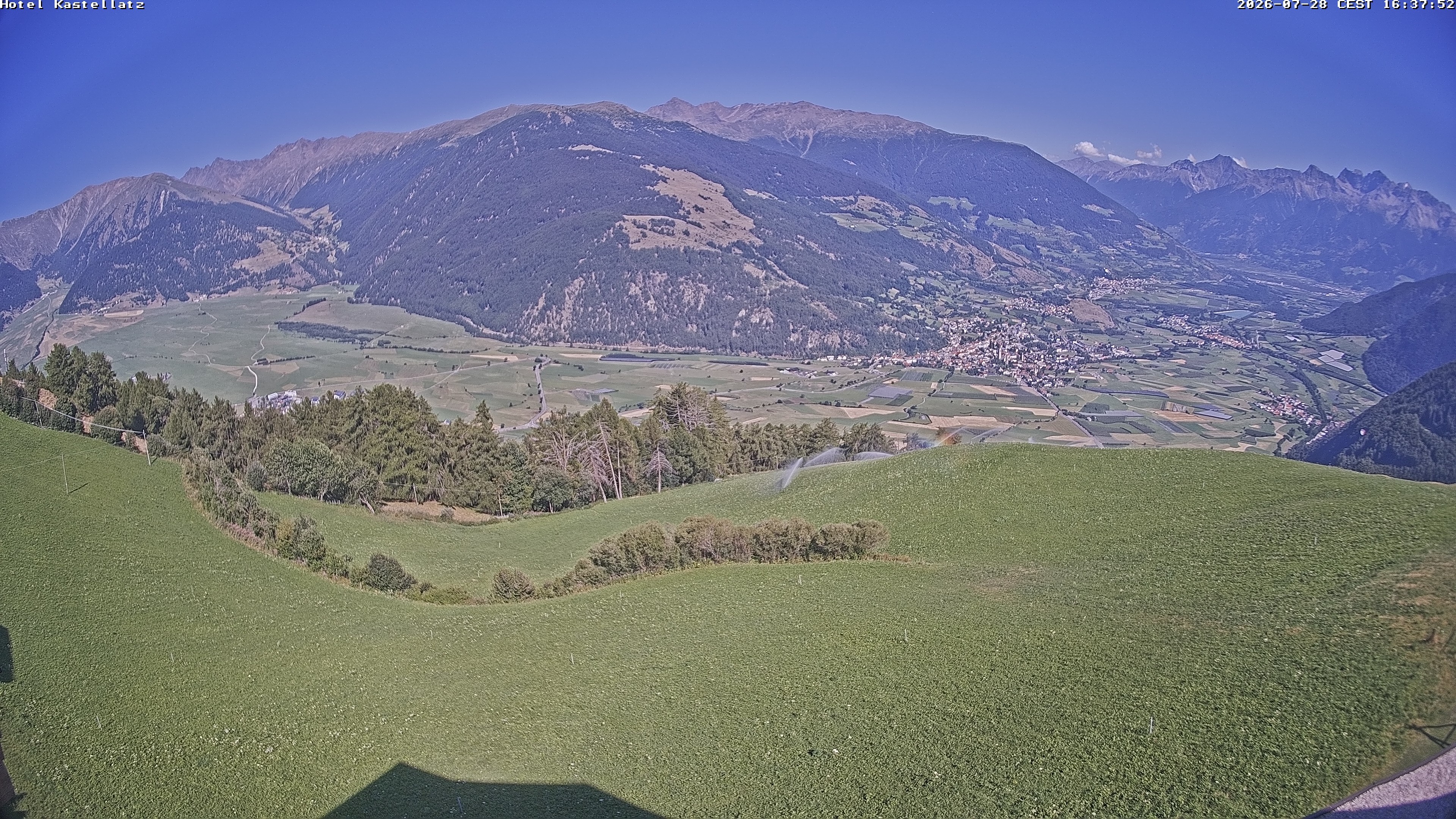 Archived image Webcam Panoramic View Kastellatz - Mals