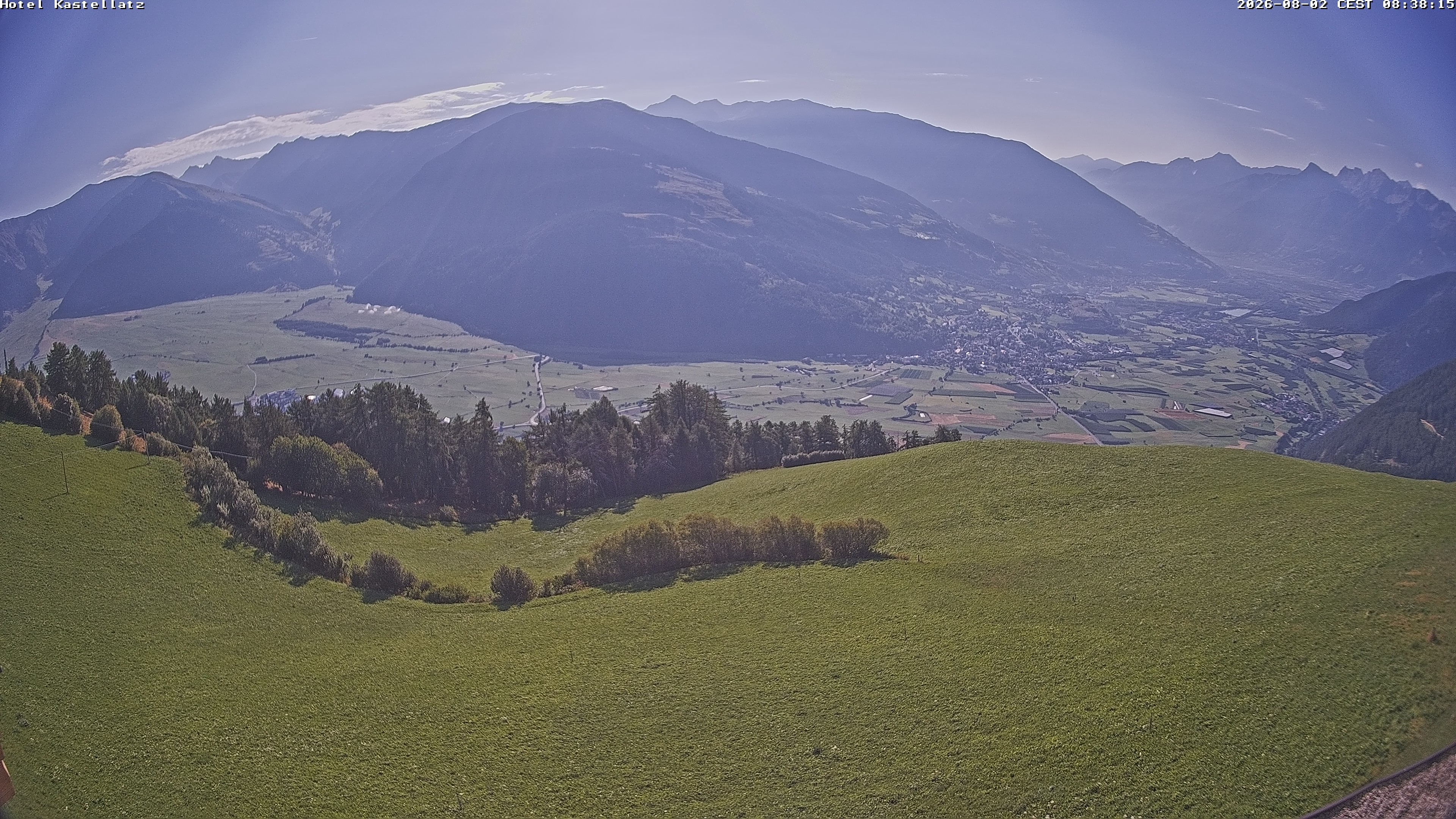 Archived image Webcam Panoramic View Kastellatz - Mals
