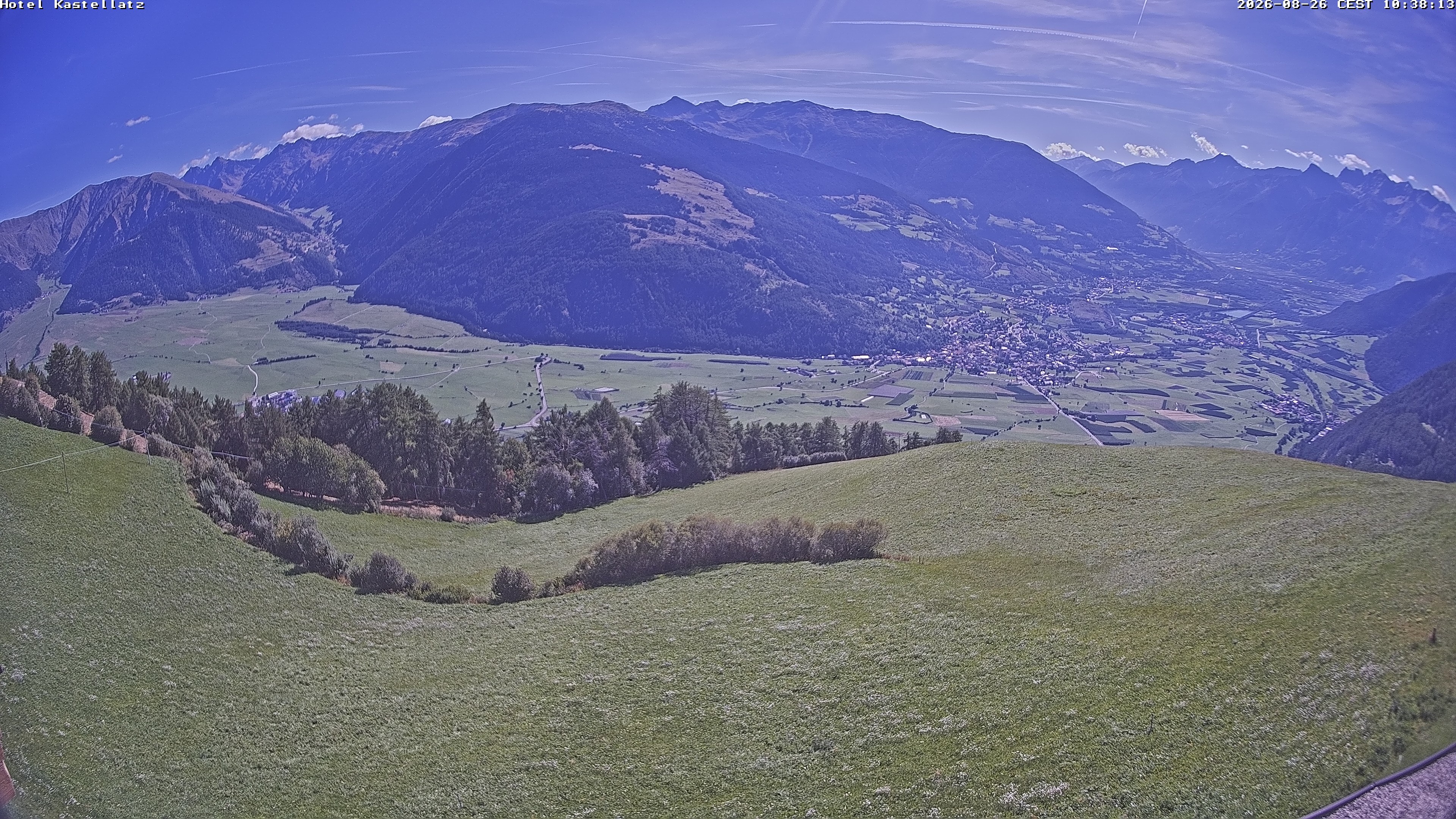 Archiv Foto Webcam Ausblick Kastellatz - Mals
