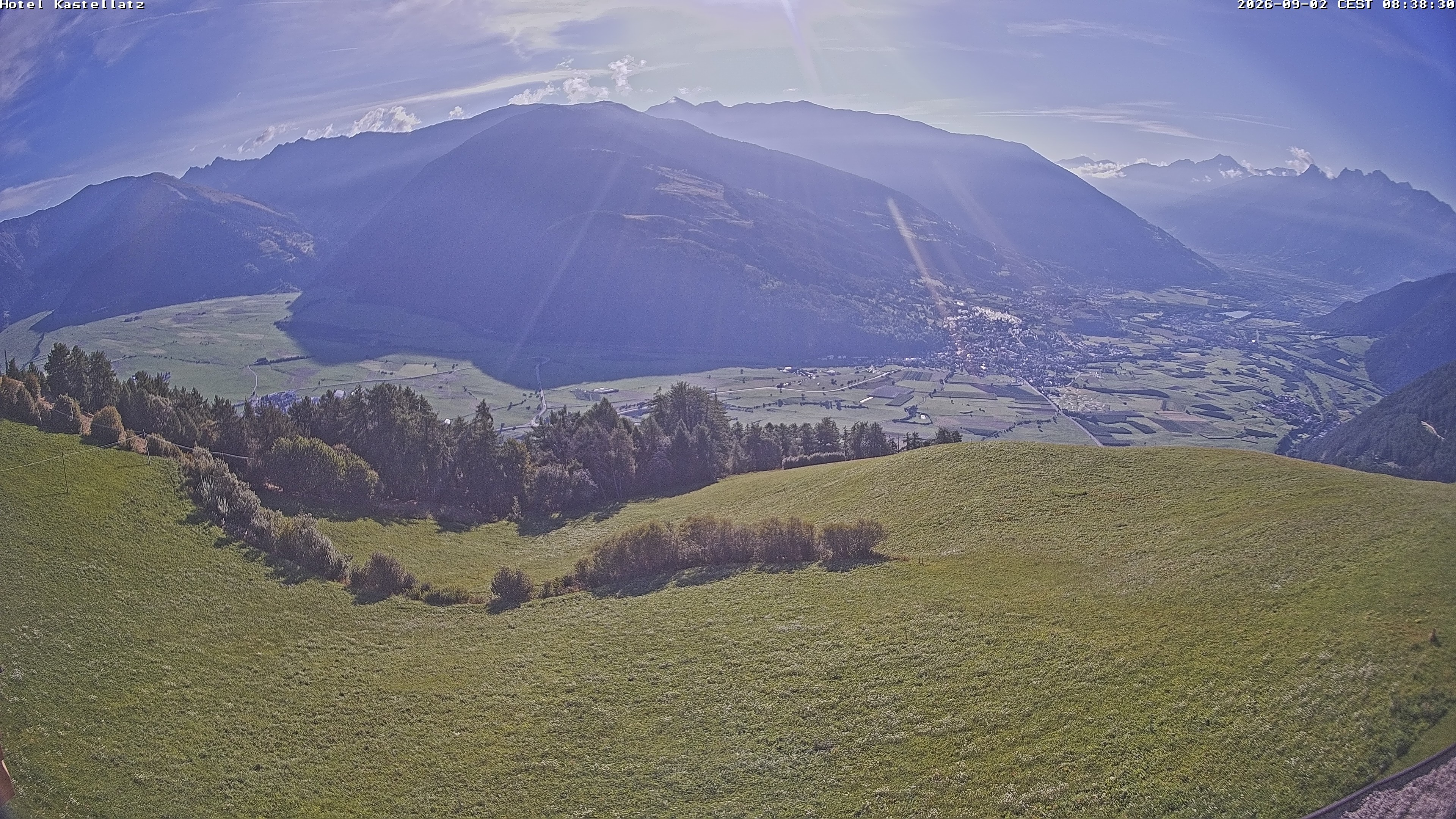 Archiv Foto Webcam Ausblick Kastellatz - Mals