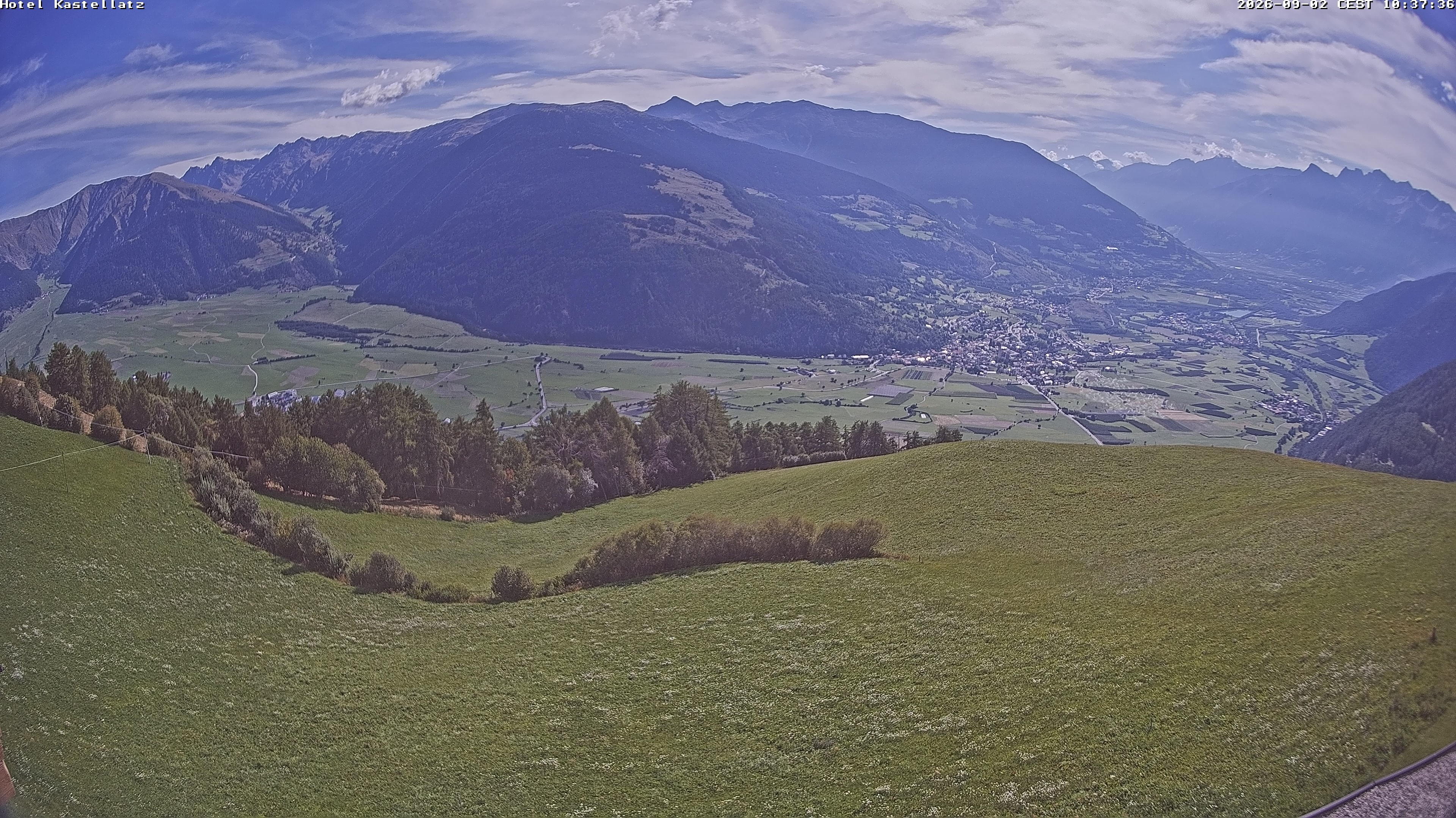 Archiv Foto Webcam Ausblick Kastellatz - Mals