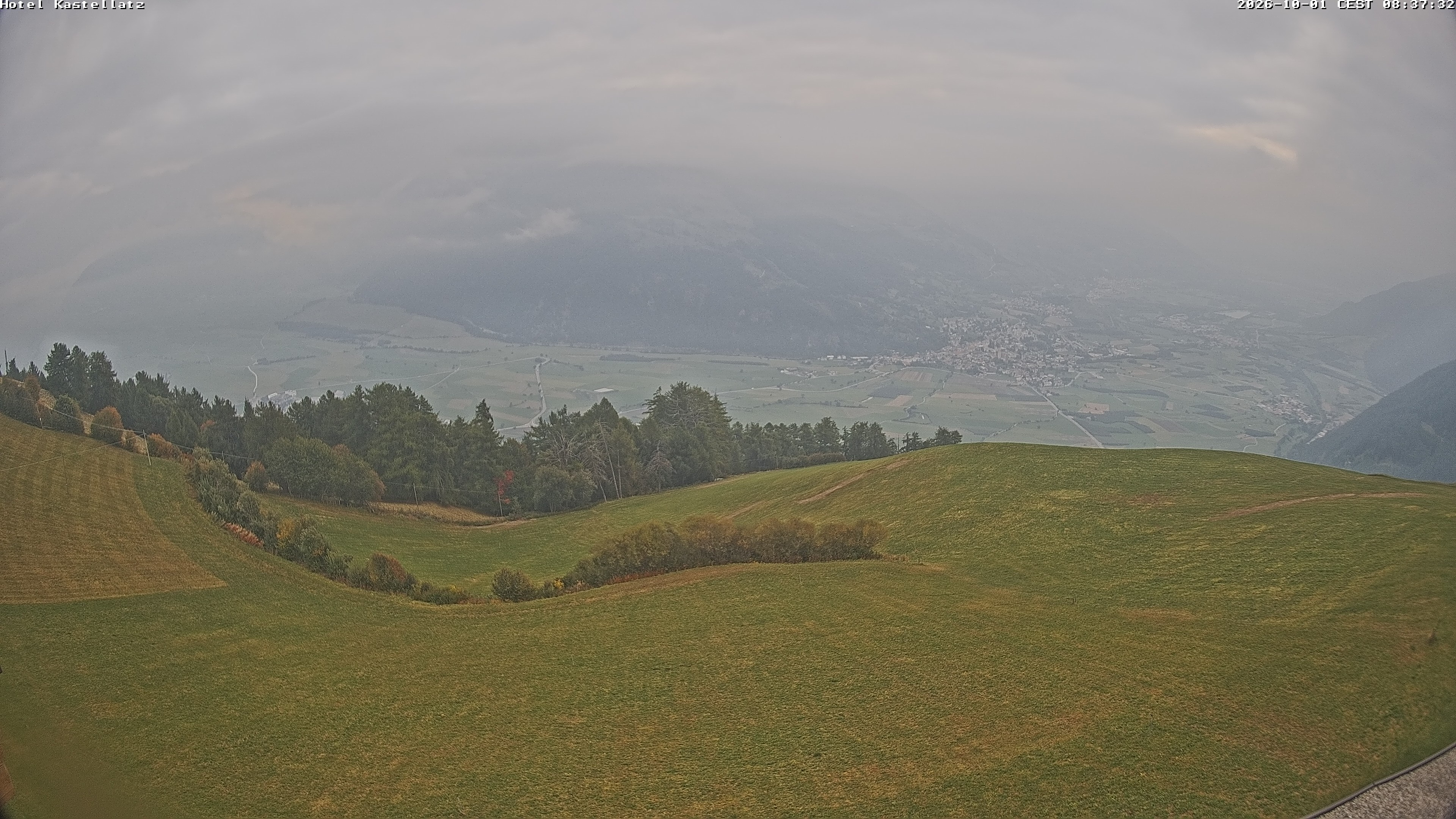 Archiv Foto Webcam Ausblick Kastellatz - Mals