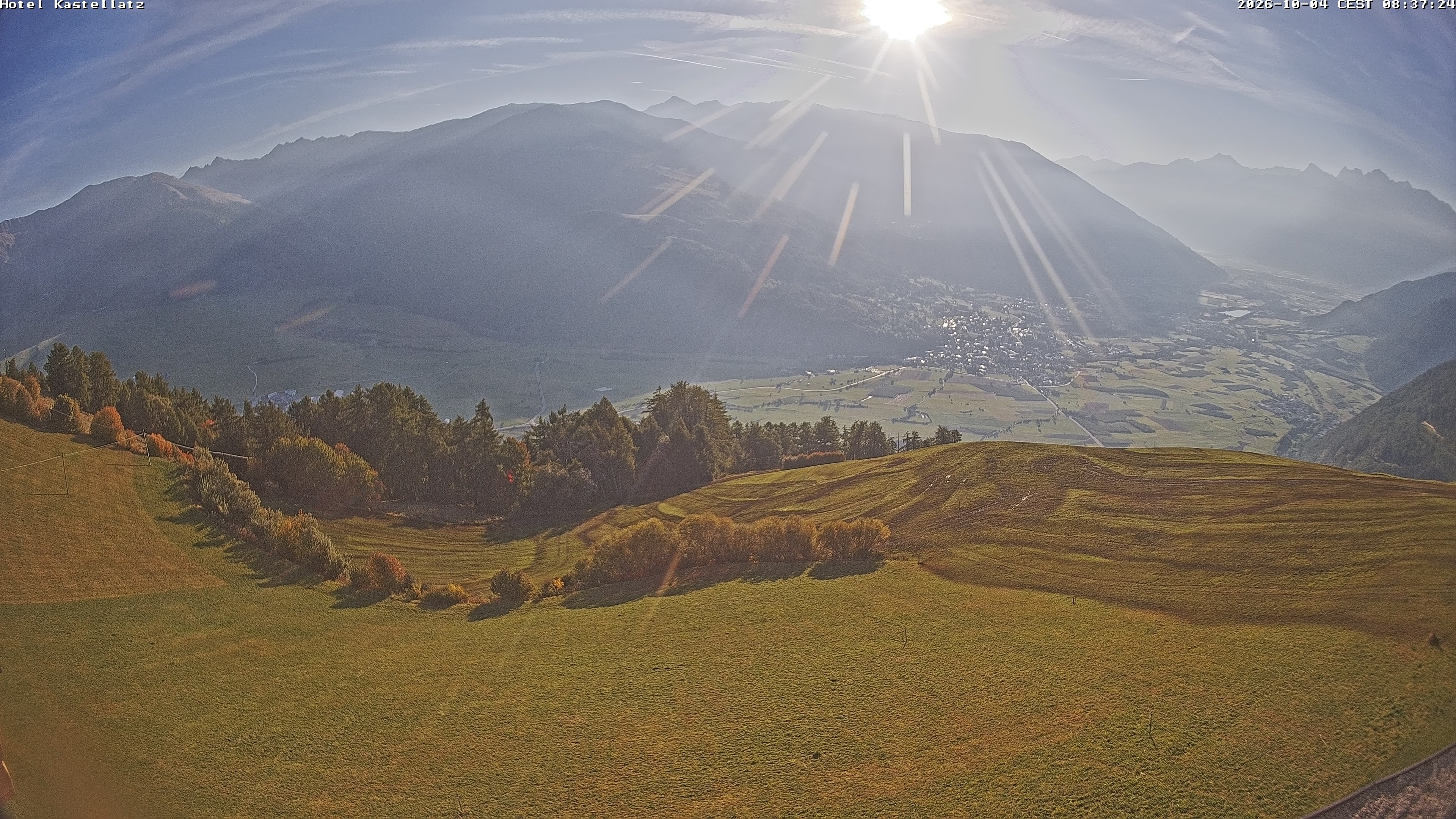 Archiv Foto Webcam Ausblick Kastellatz - Mals
