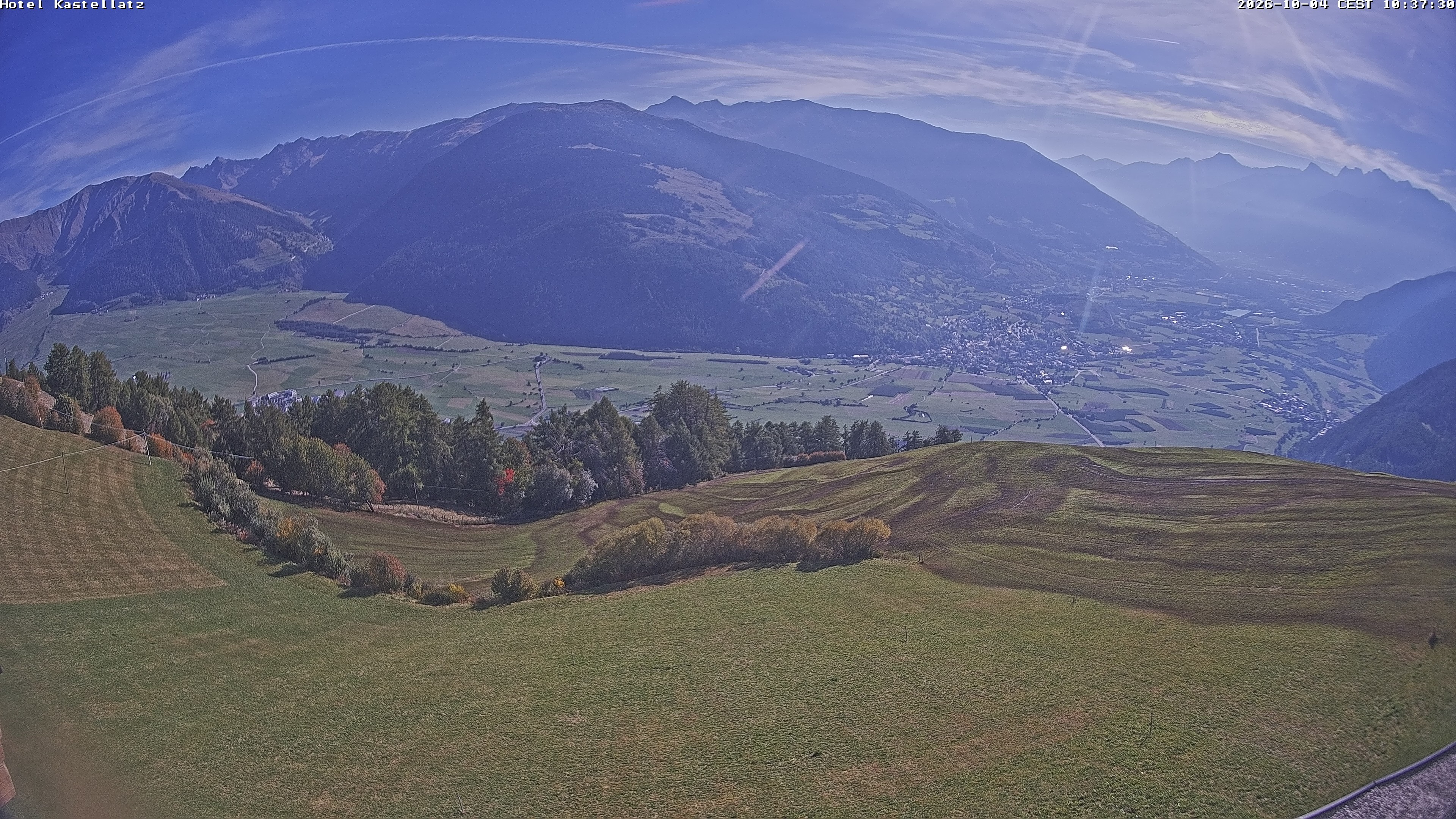 Archiv Foto Webcam Ausblick Kastellatz - Mals