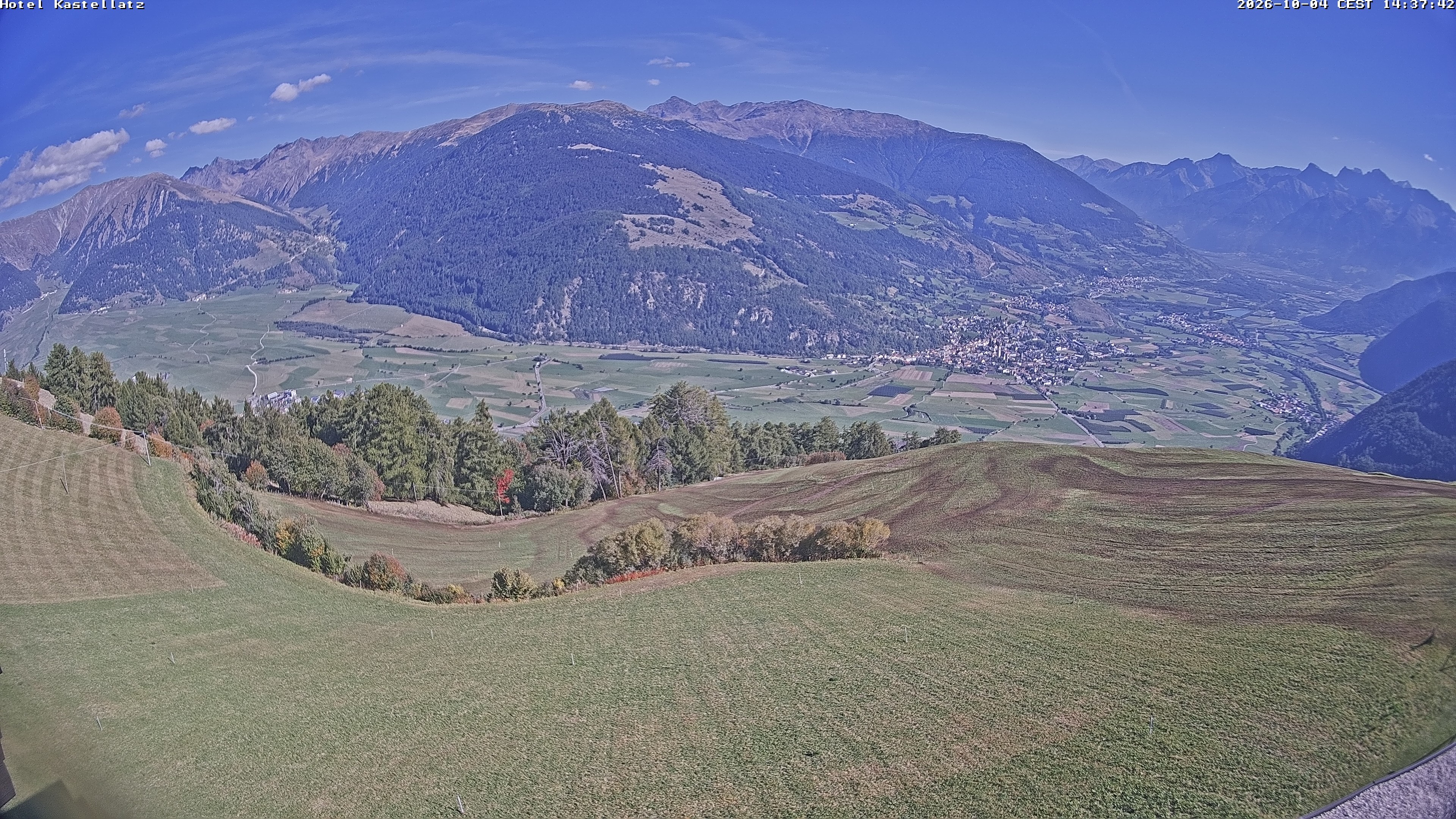 Archiv Foto Webcam Ausblick Kastellatz - Mals
