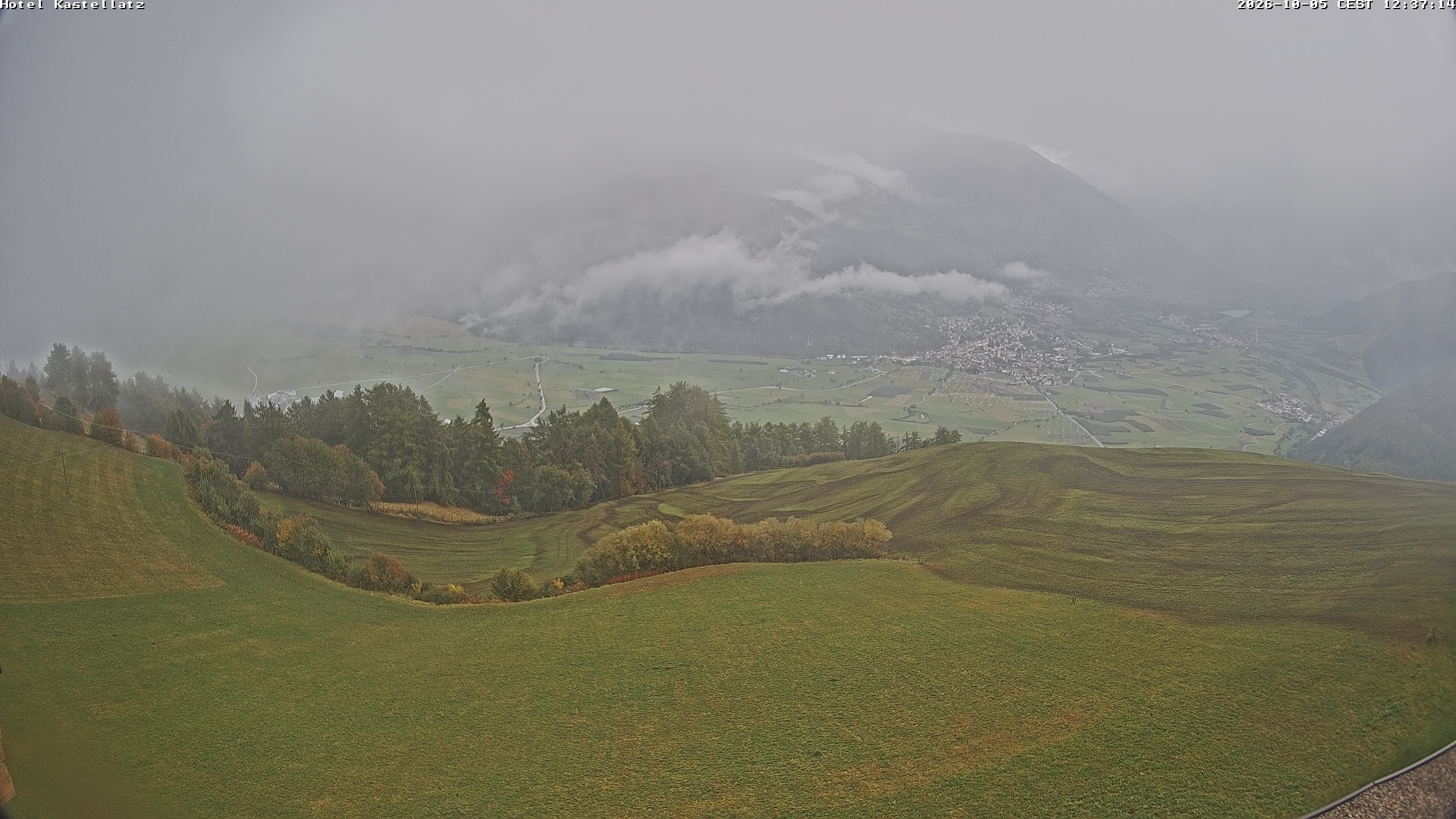 Archived image Webcam Panoramic View Kastellatz - Mals
