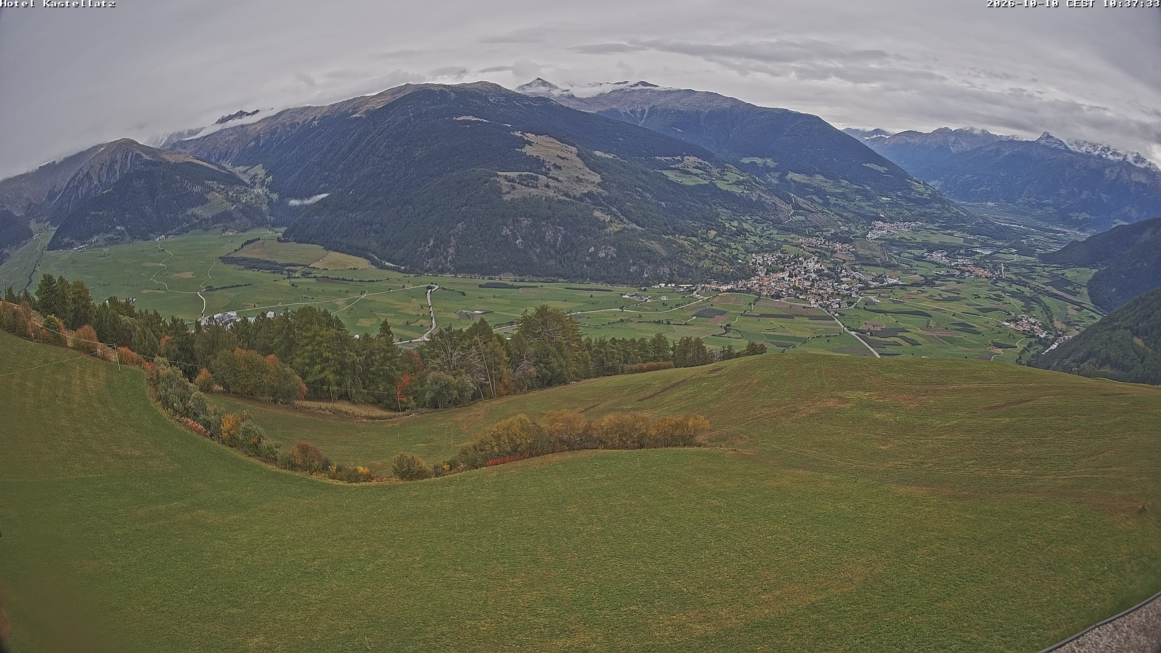 Archiv Foto Webcam Ausblick Kastellatz - Mals
