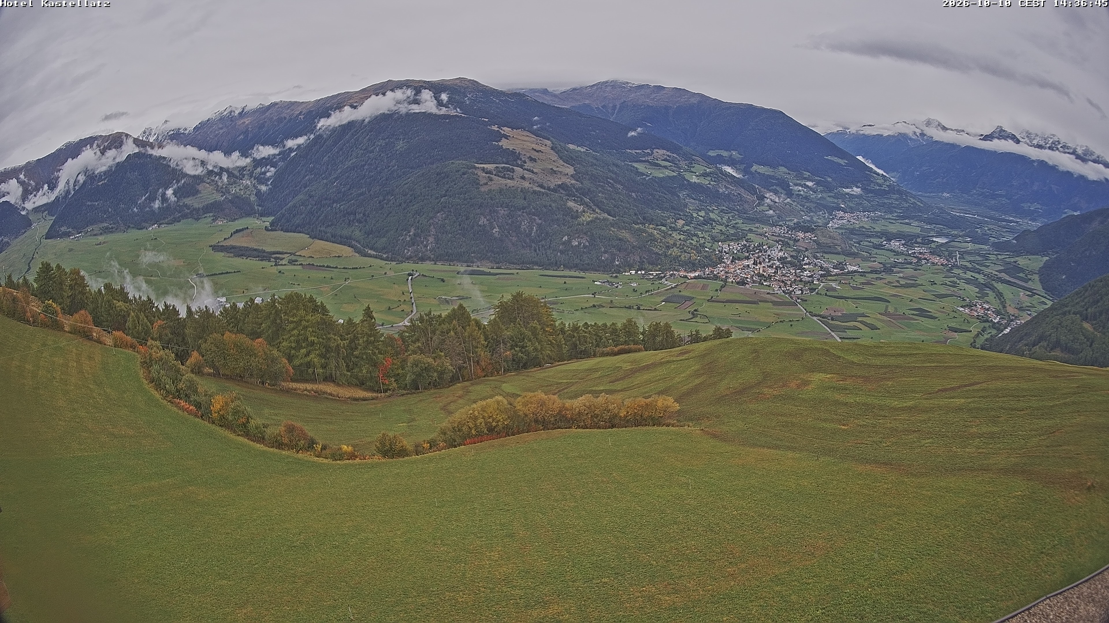 Archived image Webcam Panoramic View Kastellatz - Mals