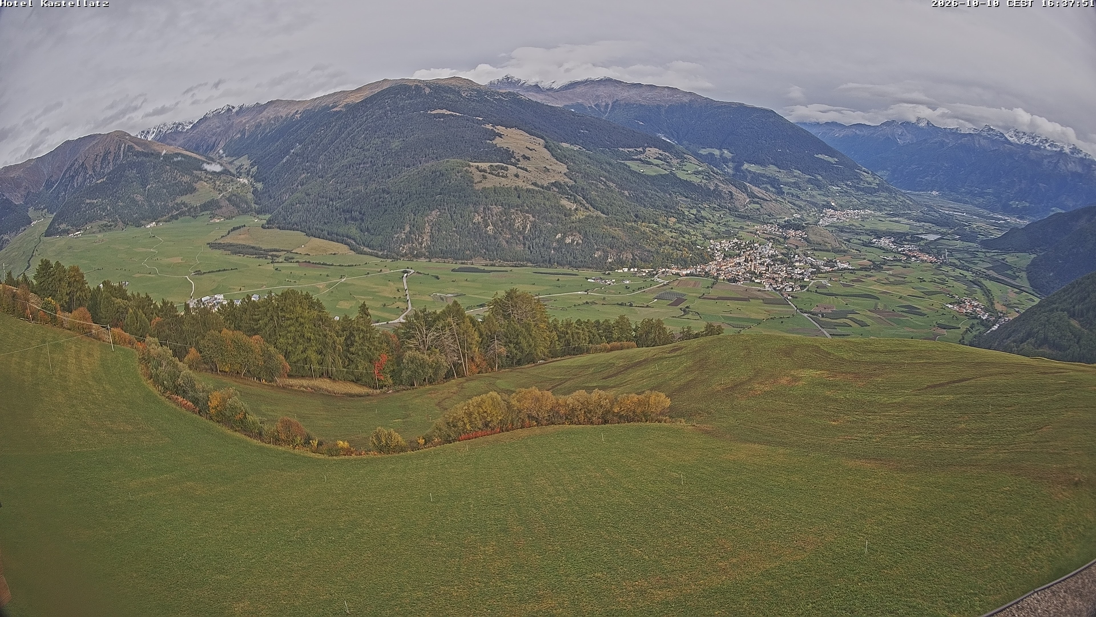 Archived image Webcam Panoramic View Kastellatz - Mals