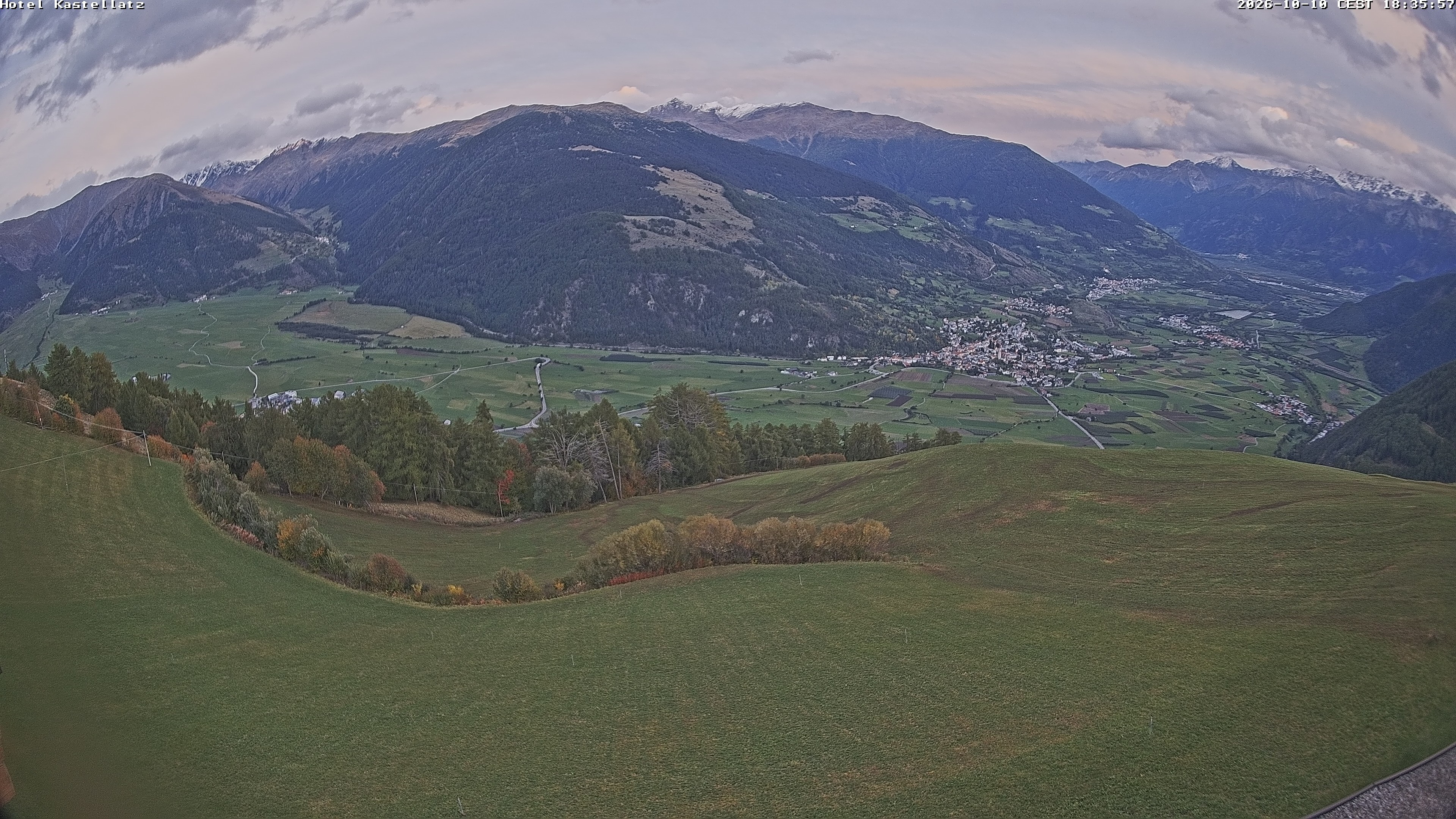 Archived image Webcam Panoramic View Kastellatz - Mals