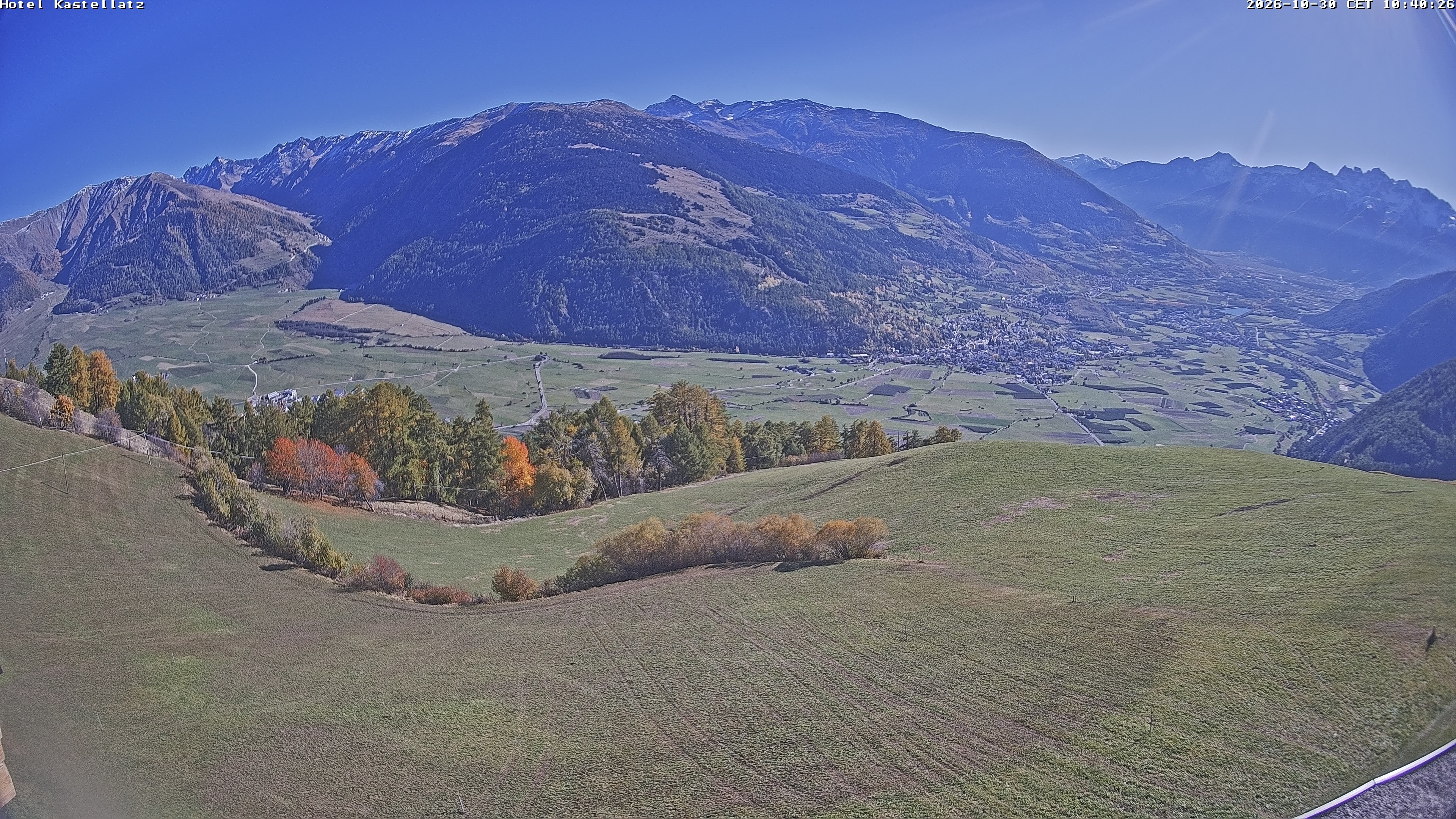 Archived image Webcam Panoramic View Kastellatz - Mals