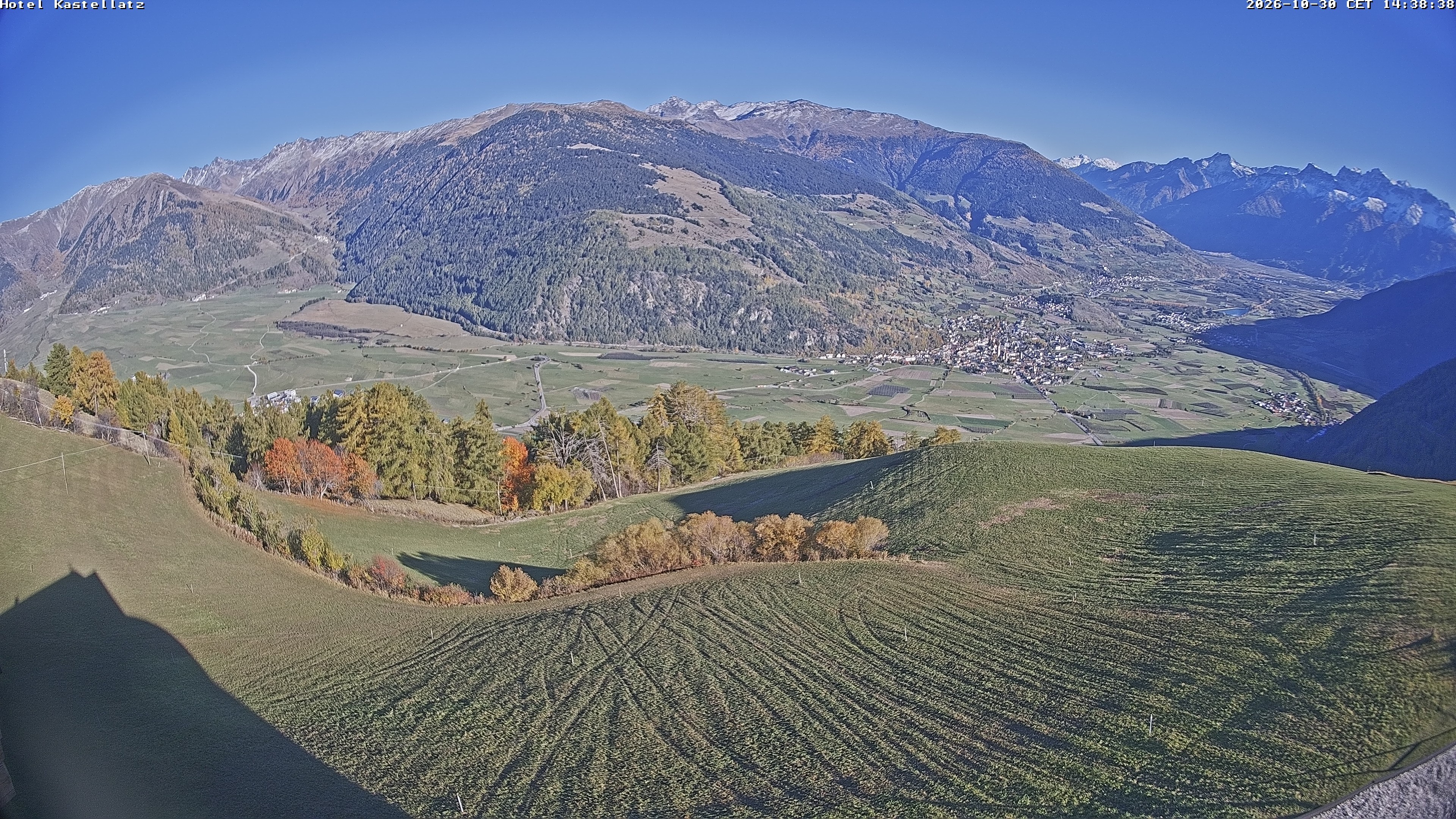 Archived image Webcam Panoramic View Kastellatz - Mals