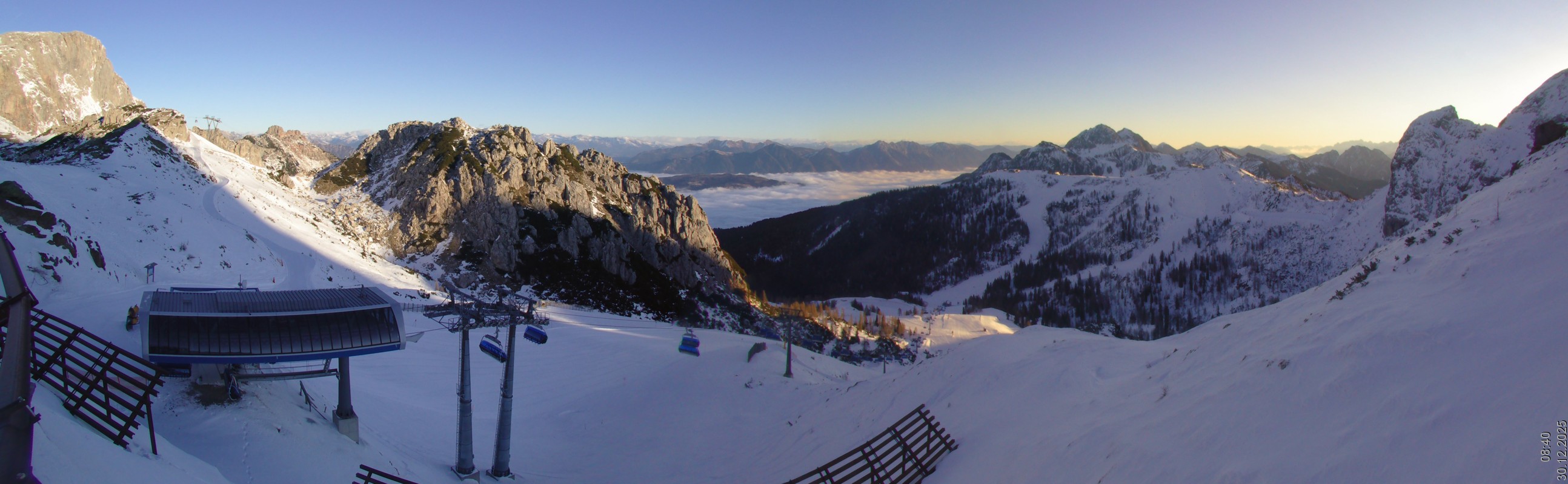 Archiv Foto Webcam Rudnigsattel - Blick Richtung Tressdorfer Höhe