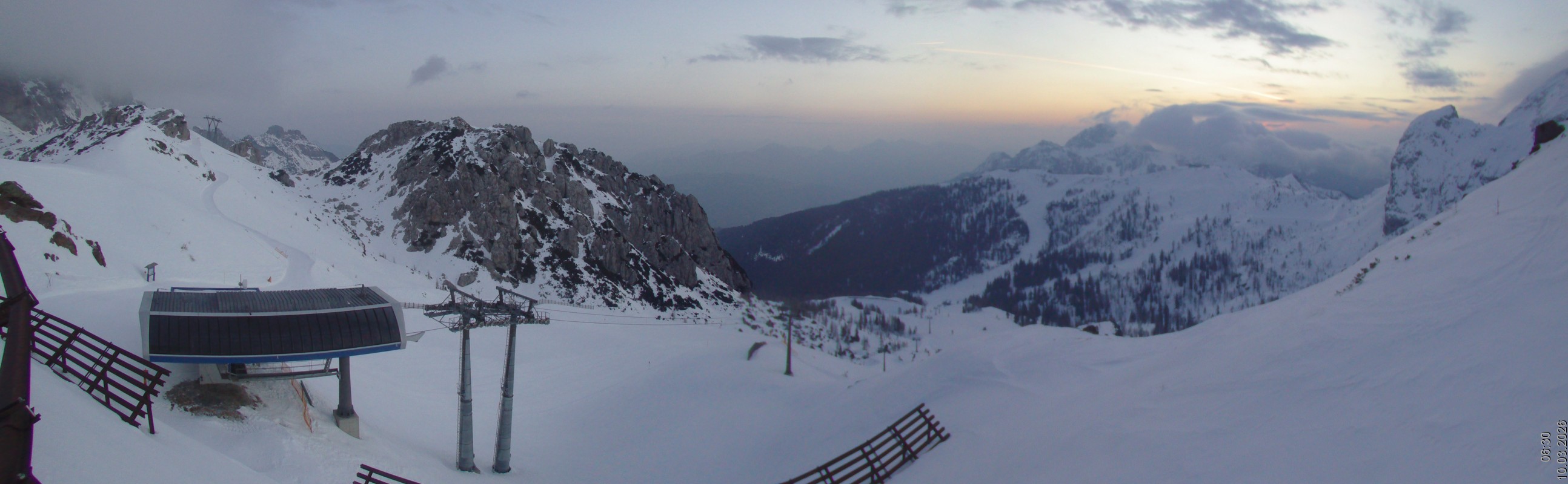 Archiv Foto Webcam Rudnigsattel - Blick Richtung Tressdorfer Höhe