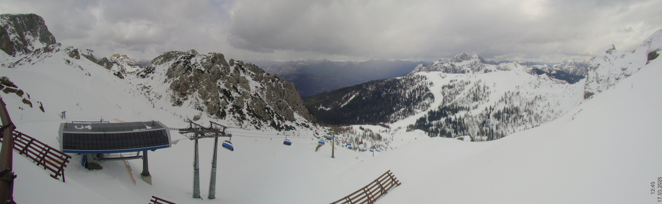 Archiv Foto Webcam Rudnigsattel - Blick Richtung Tressdorfer Höhe