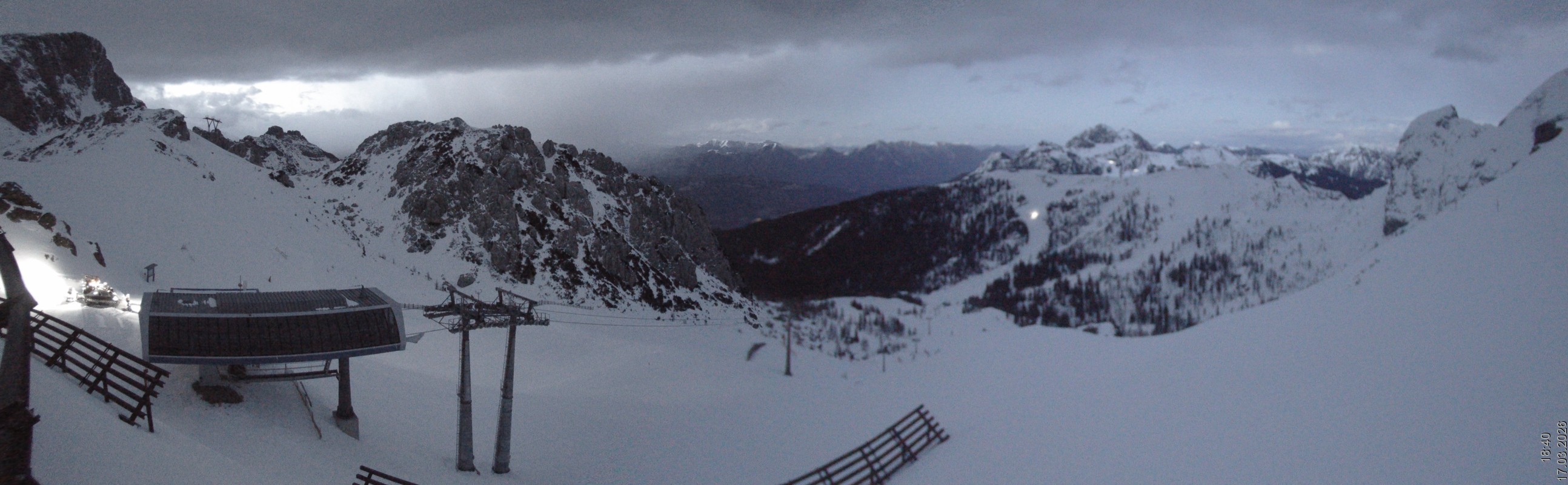 Archiv Foto Webcam Rudnigsattel - Blick Richtung Tressdorfer Höhe