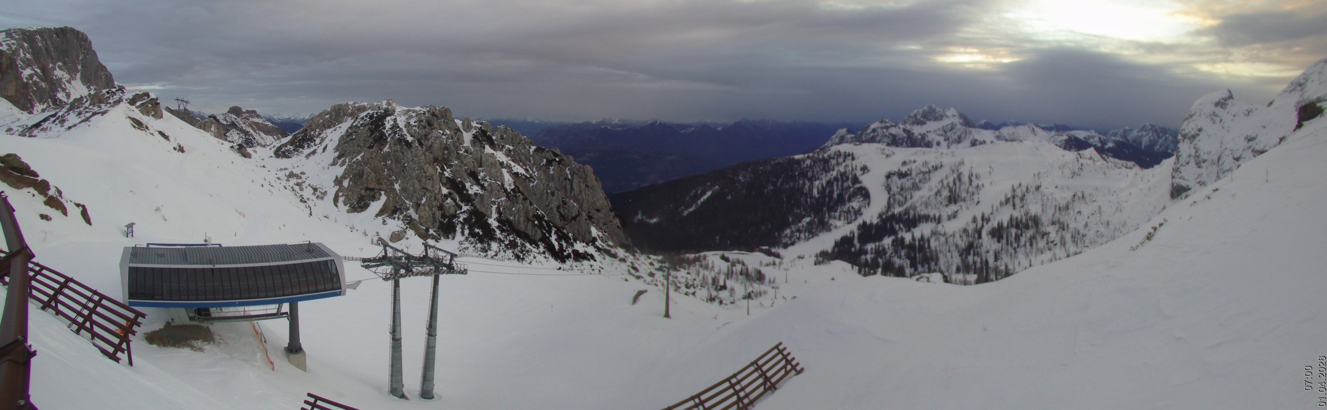 Archiv Foto Webcam Rudnigsattel - Blick Richtung Tressdorfer Höhe