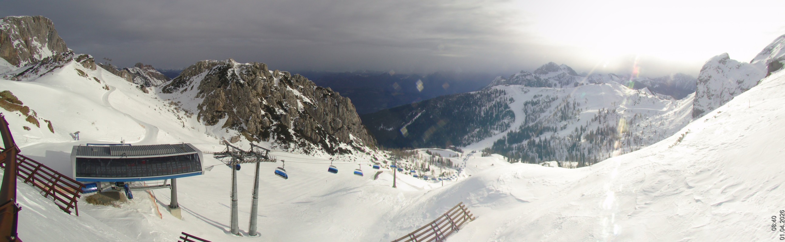 Archiv Foto Webcam Rudnigsattel - Blick Richtung Tressdorfer Höhe