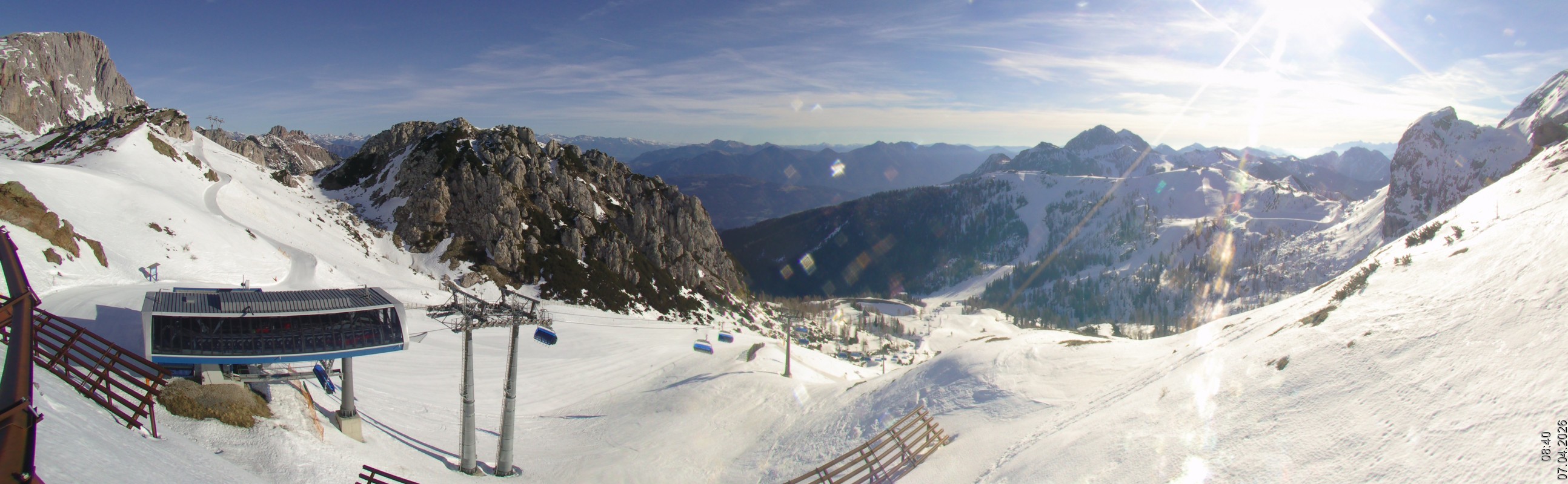 Archiv Foto Webcam Rudnigsattel - Blick Richtung Tressdorfer Höhe