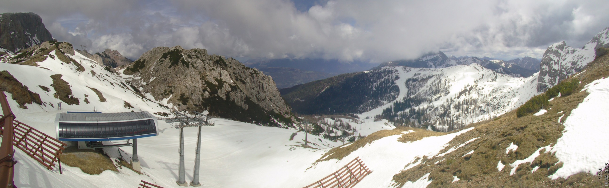 Archiv Foto Webcam Rudnigsattel - Blick Richtung Tressdorfer Höhe