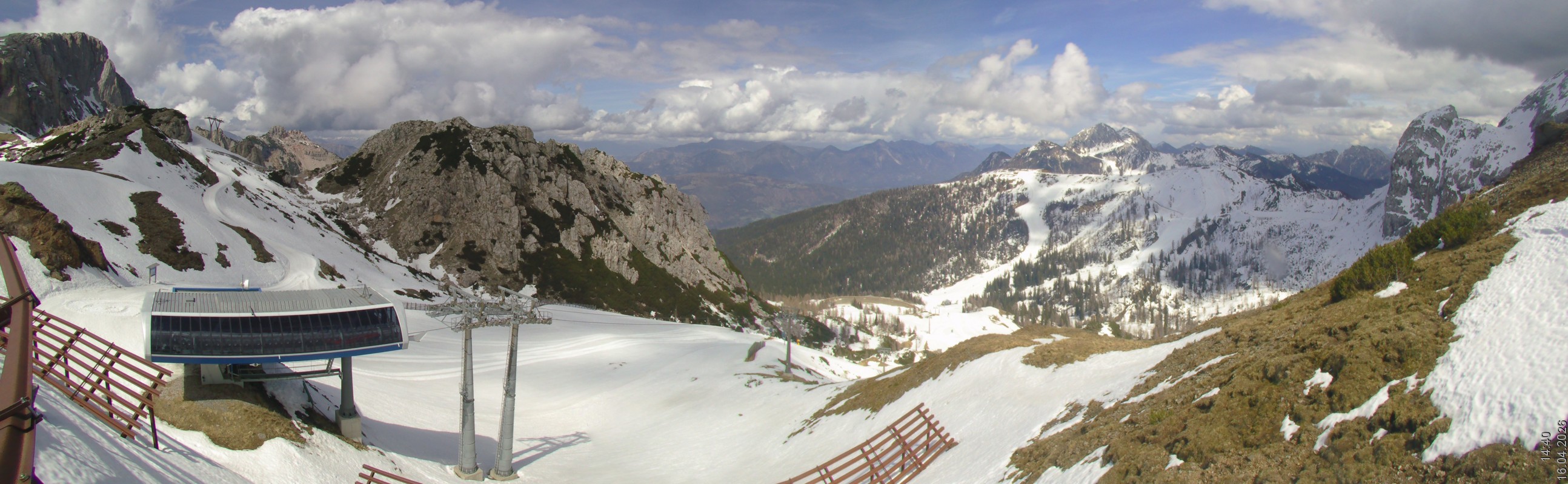 Archiv Foto Webcam Rudnigsattel - Blick Richtung Tressdorfer Höhe