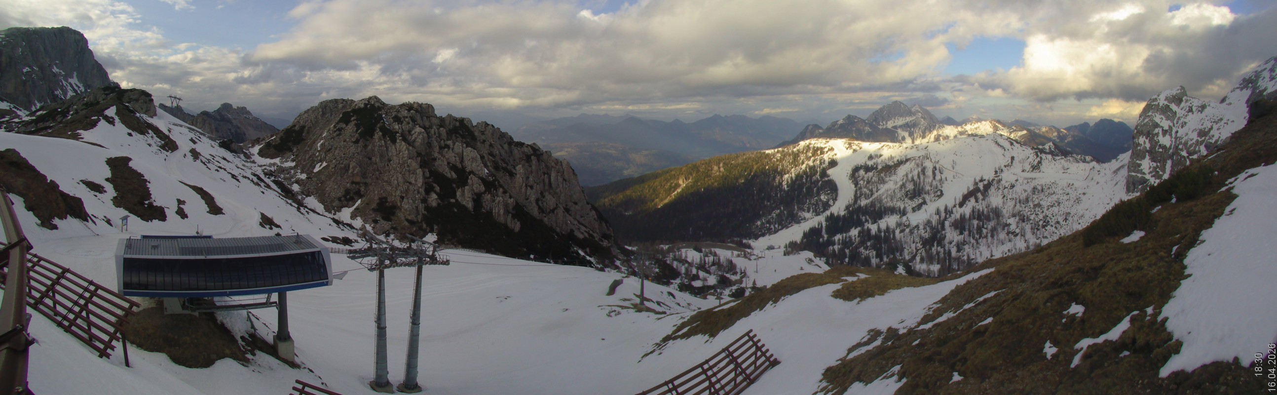 Archiv Foto Webcam Rudnigsattel - Blick Richtung Tressdorfer Höhe