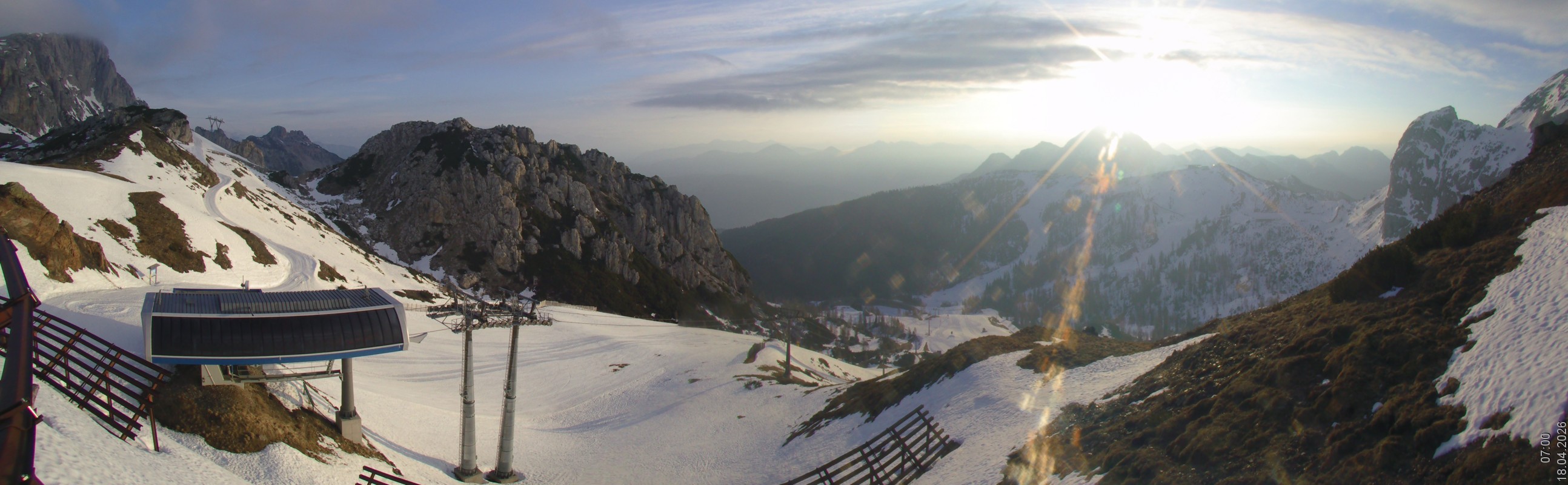Archiv Foto Webcam Rudnigsattel - Blick Richtung Tressdorfer Höhe
