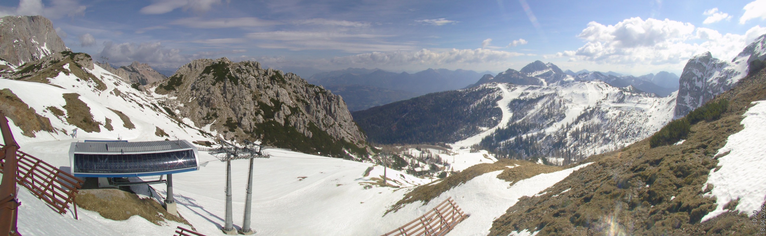 Archiv Foto Webcam Rudnigsattel - Blick Richtung Tressdorfer Höhe