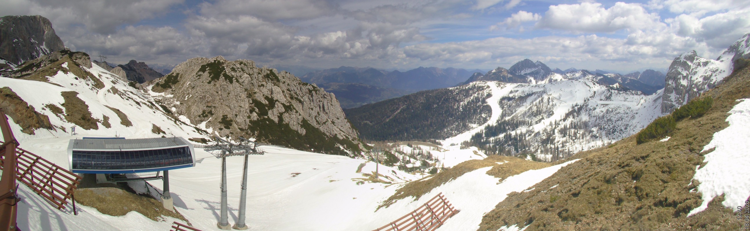 Archiv Foto Webcam Rudnigsattel - Blick Richtung Tressdorfer Höhe