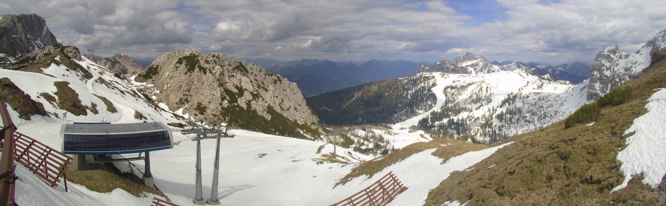 Archiv Foto Webcam Rudnigsattel - Blick Richtung Tressdorfer Höhe