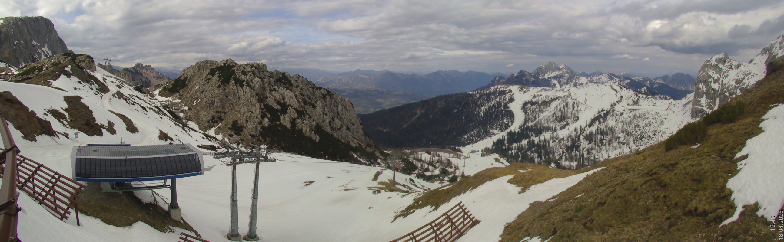 Archiv Foto Webcam Rudnigsattel - Blick Richtung Tressdorfer Höhe