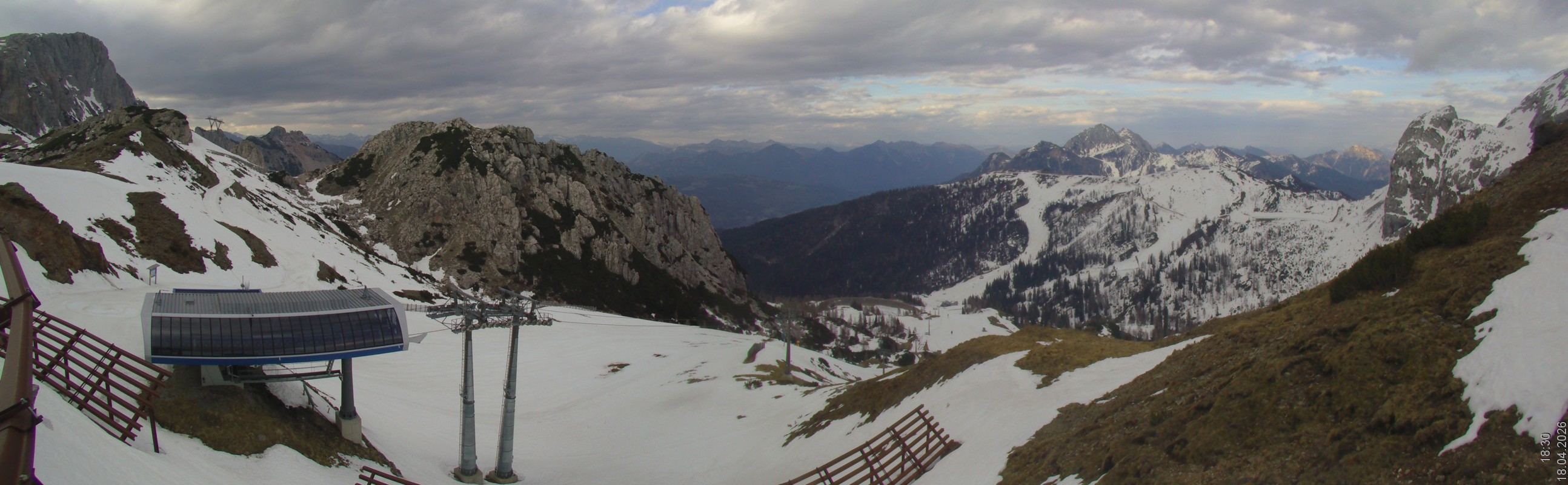 Archiv Foto Webcam Rudnigsattel - Blick Richtung Tressdorfer Höhe