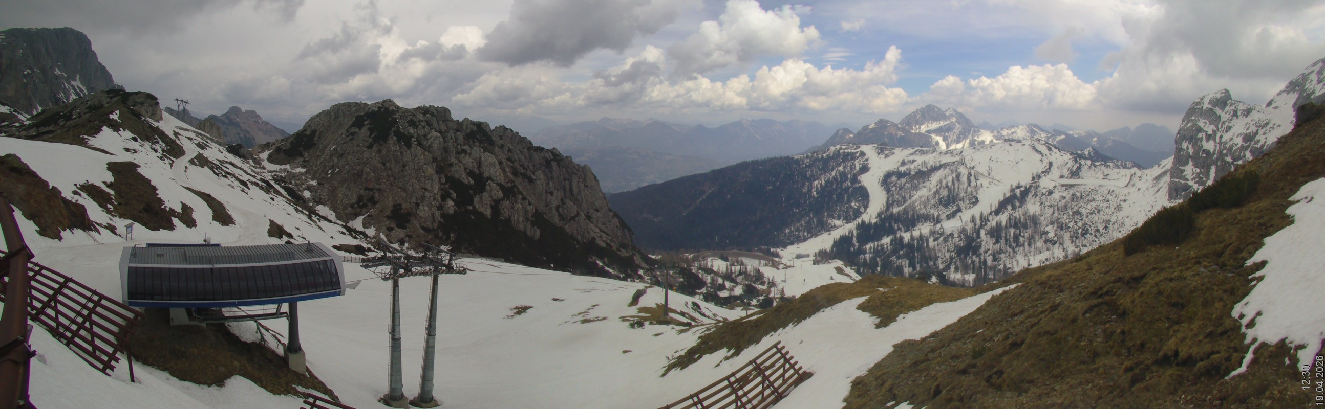 Archiv Foto Webcam Rudnigsattel - Blick Richtung Tressdorfer Höhe