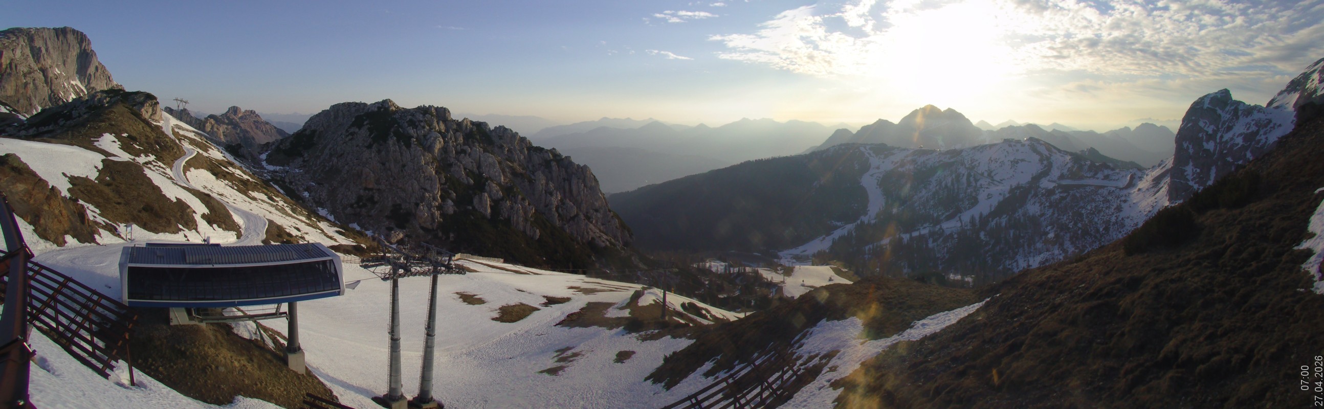 Archiv Foto Webcam Rudnigsattel - Blick Richtung Tressdorfer Höhe