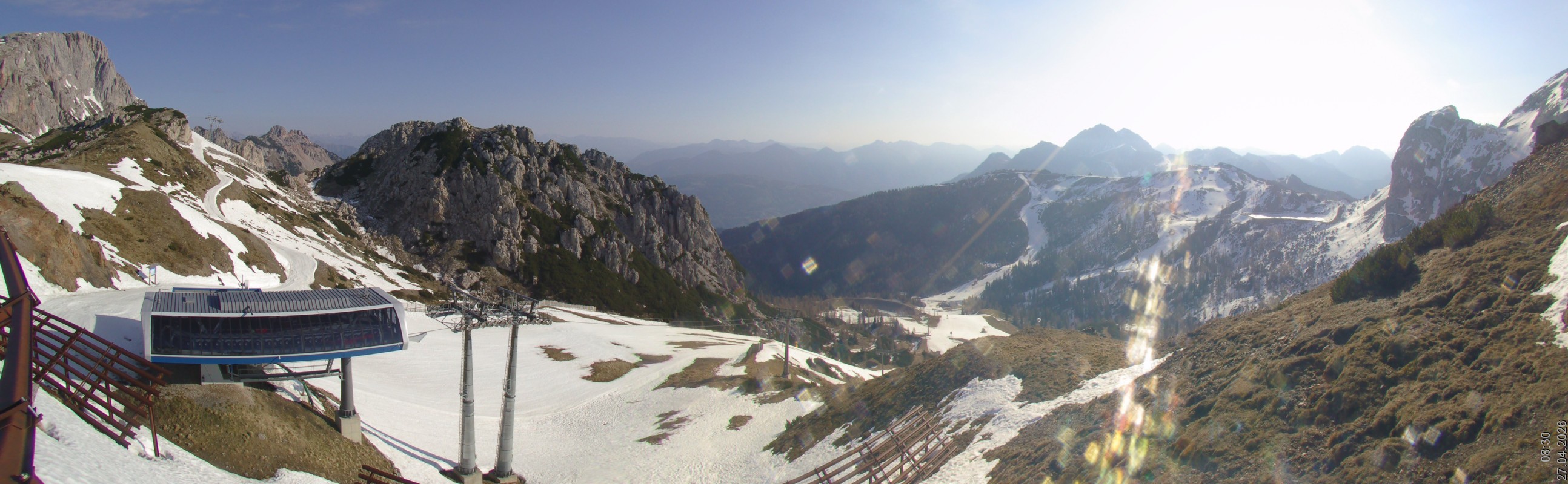 Archiv Foto Webcam Rudnigsattel - Blick Richtung Tressdorfer Höhe